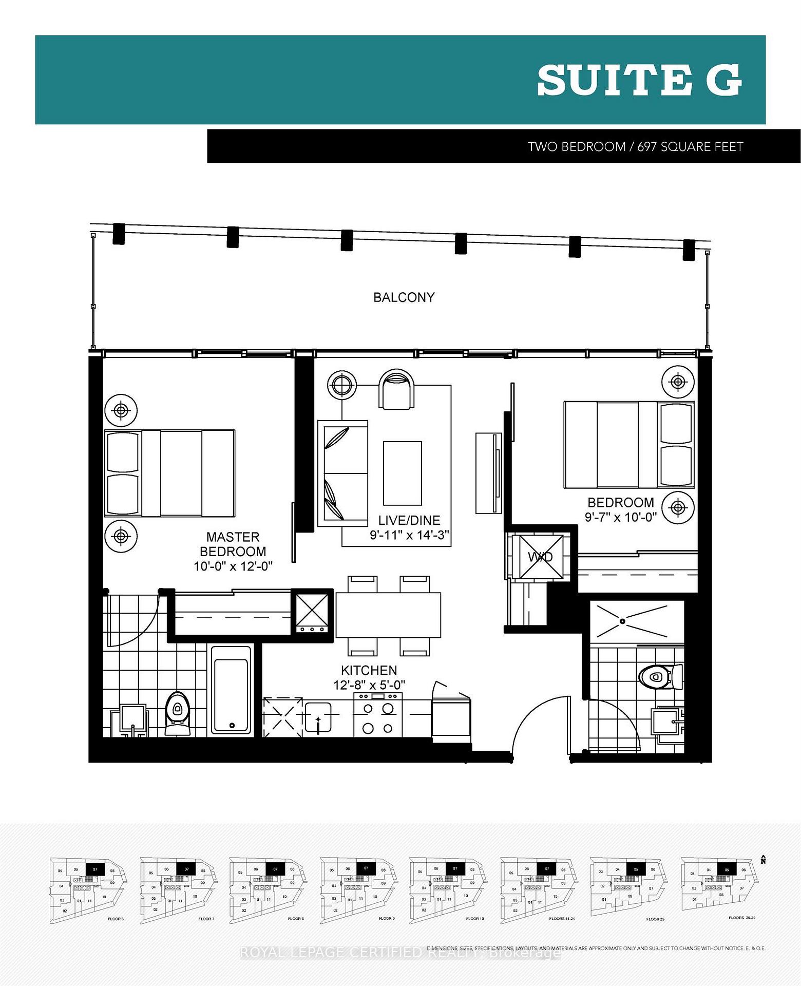 Photo 2 of Unit 2307, 30 Ordnance Street, Toronto, Niagara — HOMEH