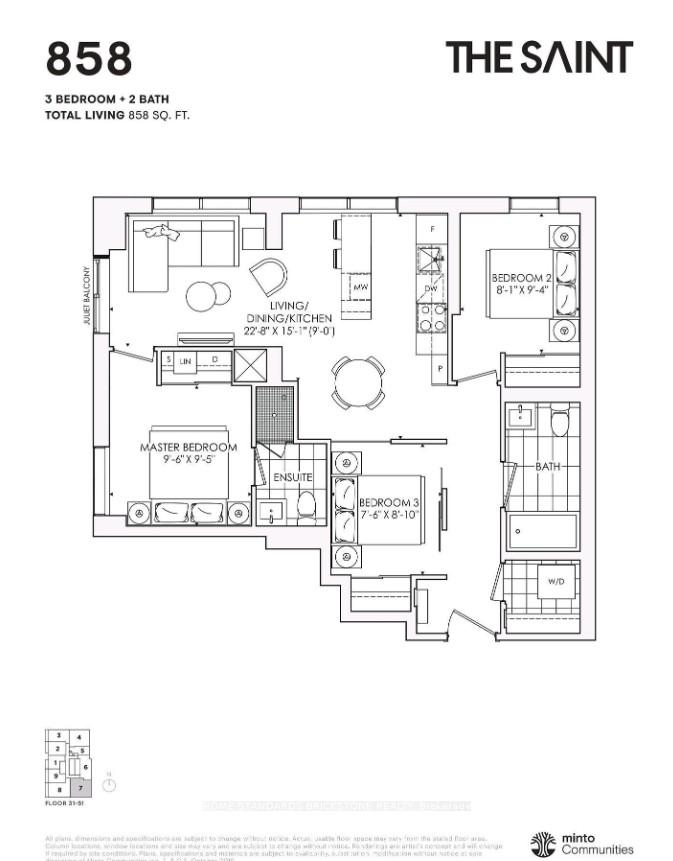 Photo 4 of Unit 4607, 89 Church Street, Toronto, Church-Yonge Corridor — HOMEH