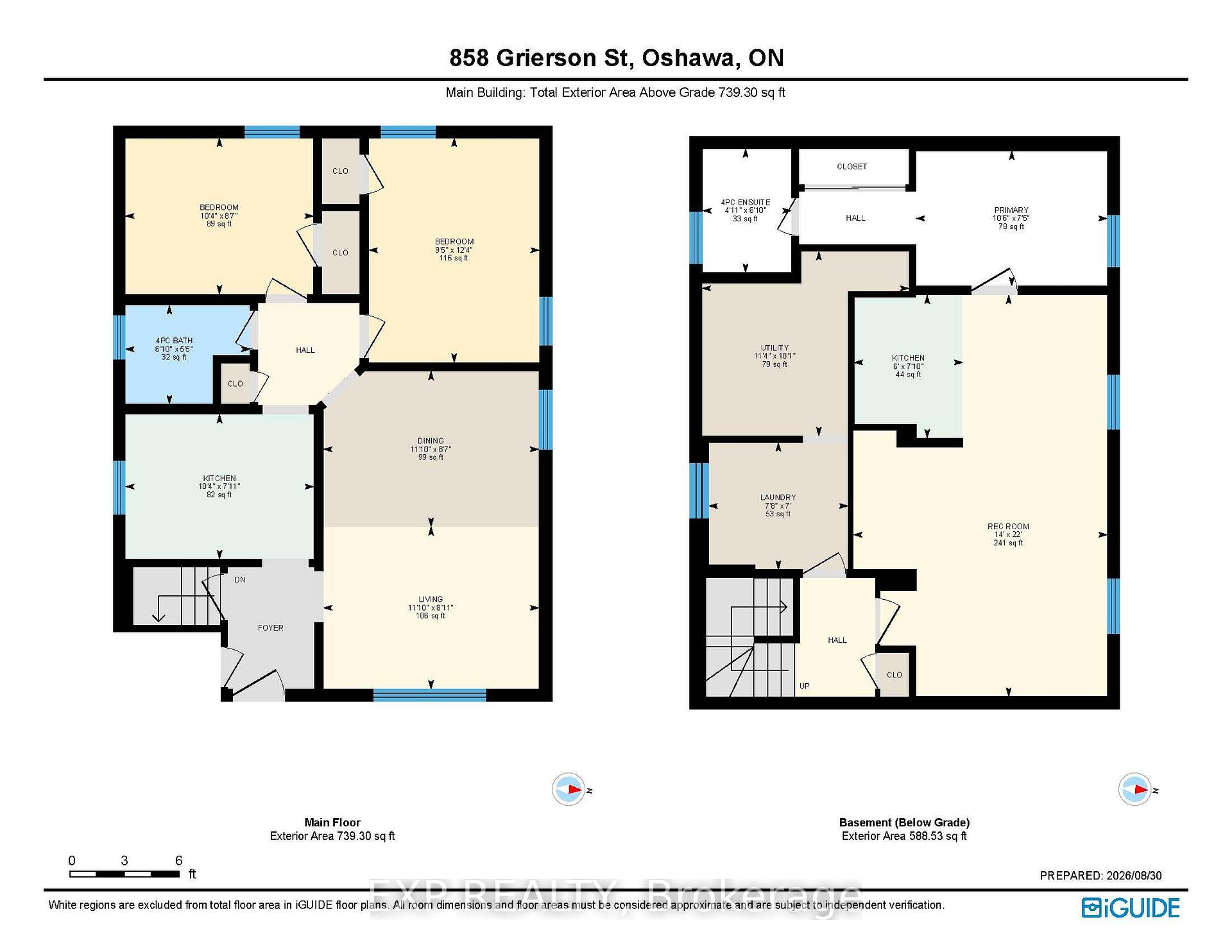 Photo 44 of 858 Grierson Street, Oshawa, Centennial — HOMEH