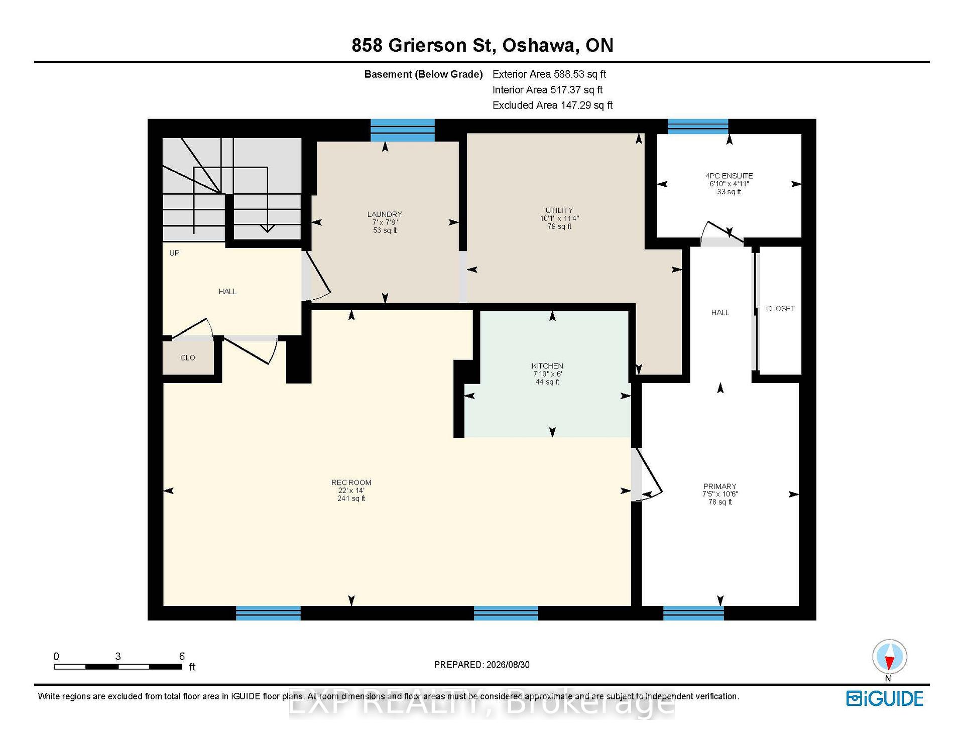 Photo 46 of 858 Grierson Street, Oshawa, Centennial — HOMEH