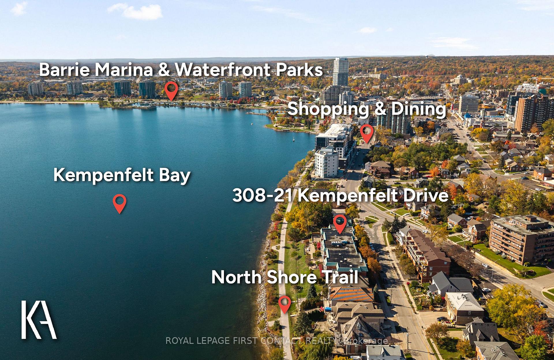 Photo 40 of Unit 308, 21 Kempenfelt Drive, Barrie, North Shore — HOMEH