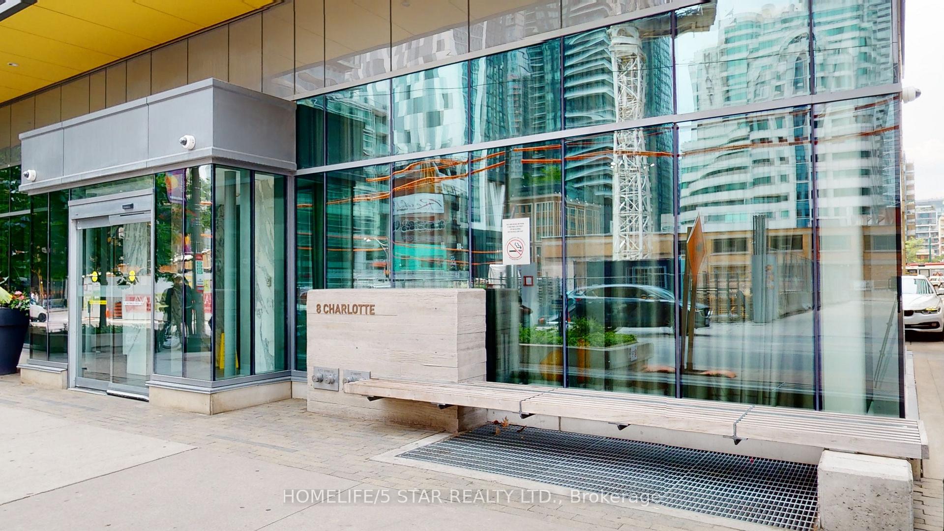 Front of Unit 508, 8 Charlotte Street
