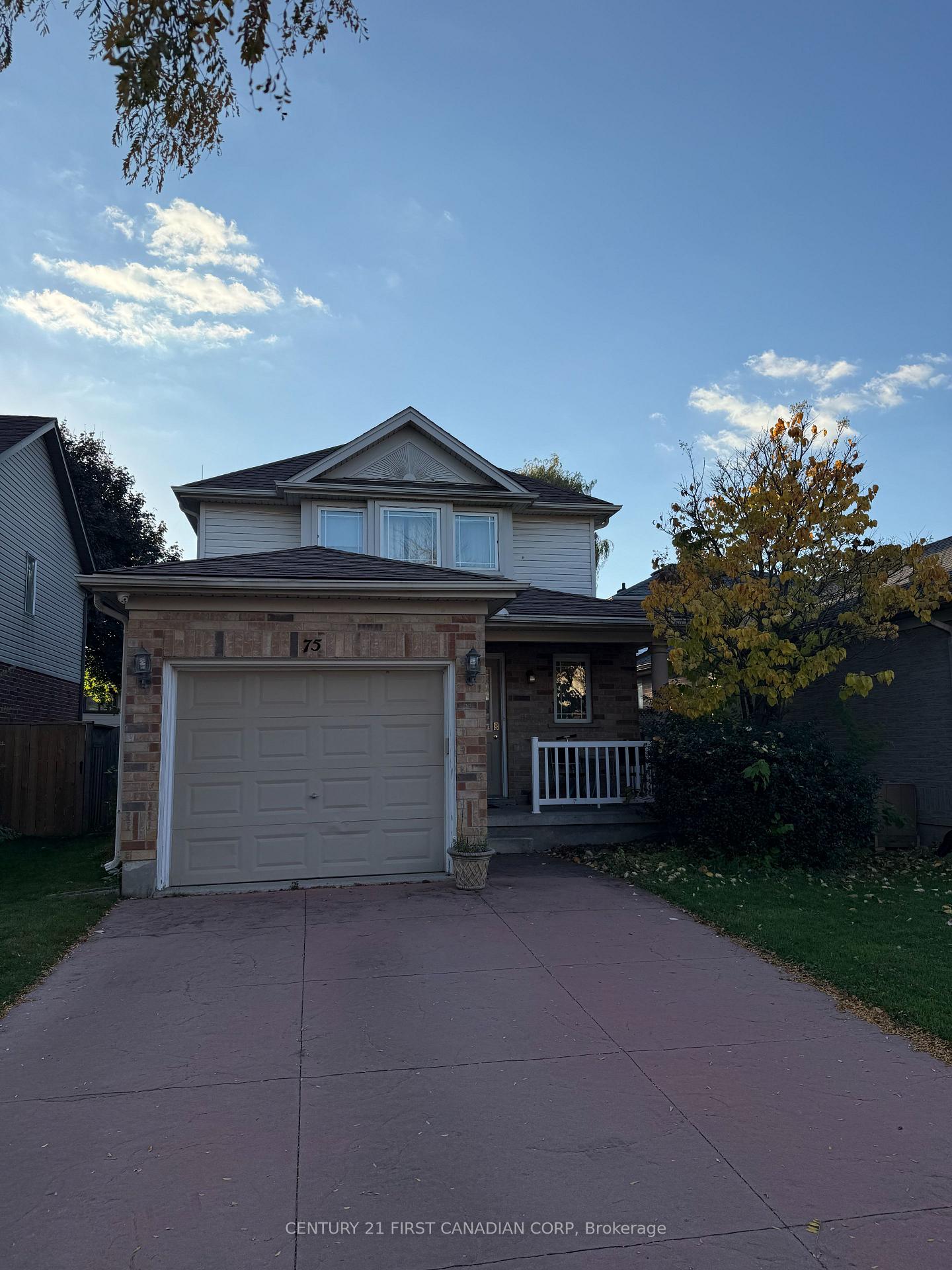 Front of 75 Rossmore Court