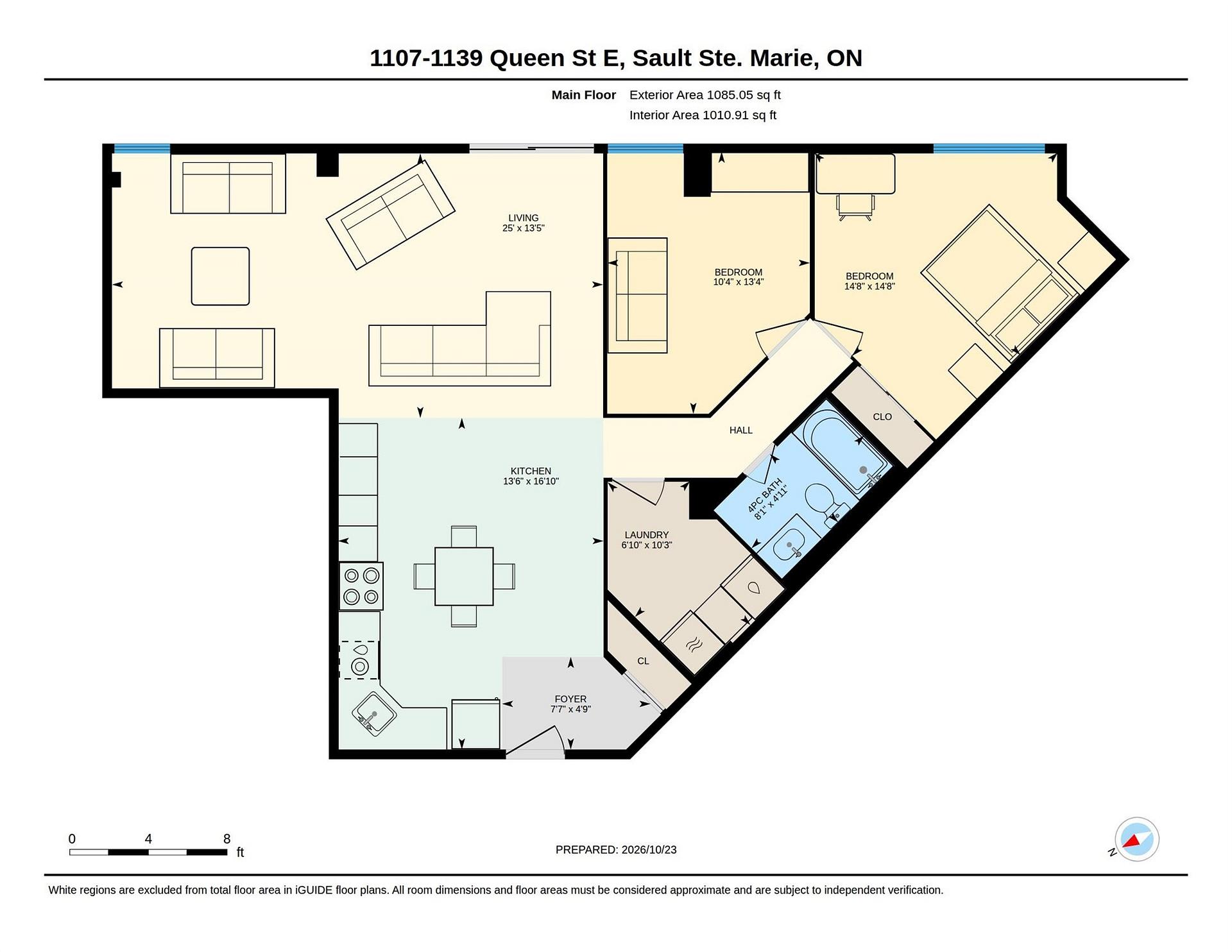 Photo 42 of Unit 1107, 1139 Queen Street E, Sault Ste Marie, Ward 2 — HOMEH