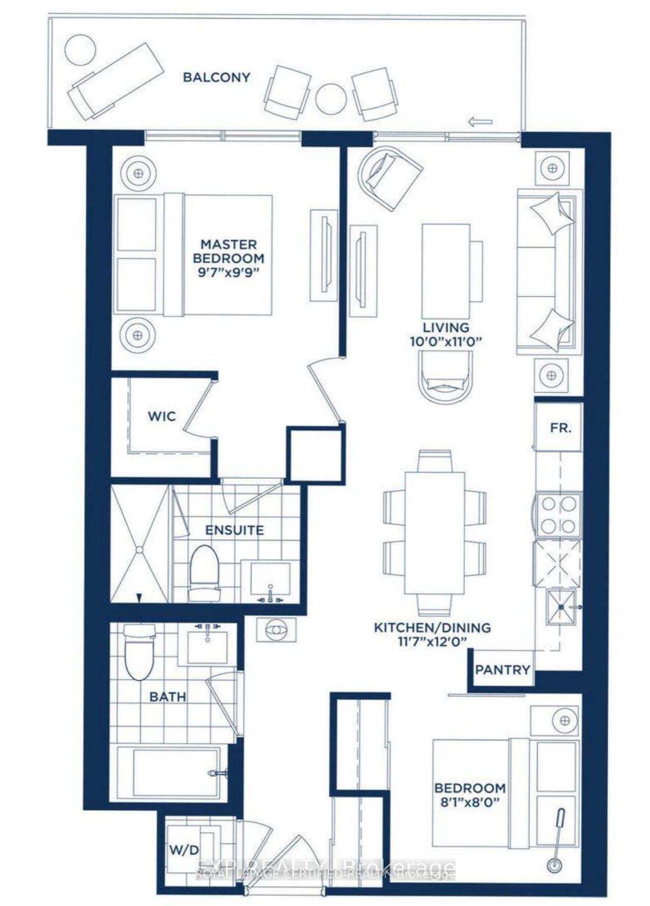 Photo 13 of Unit 710, 30 Gibbs Road, Etobicoke, Islington-City Centre West — HOMEH