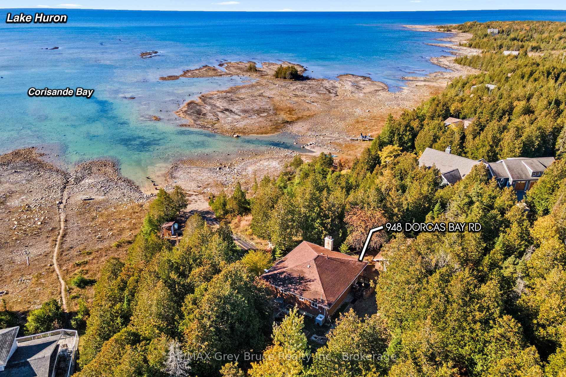 Front of 948 Dorcas Bay Road