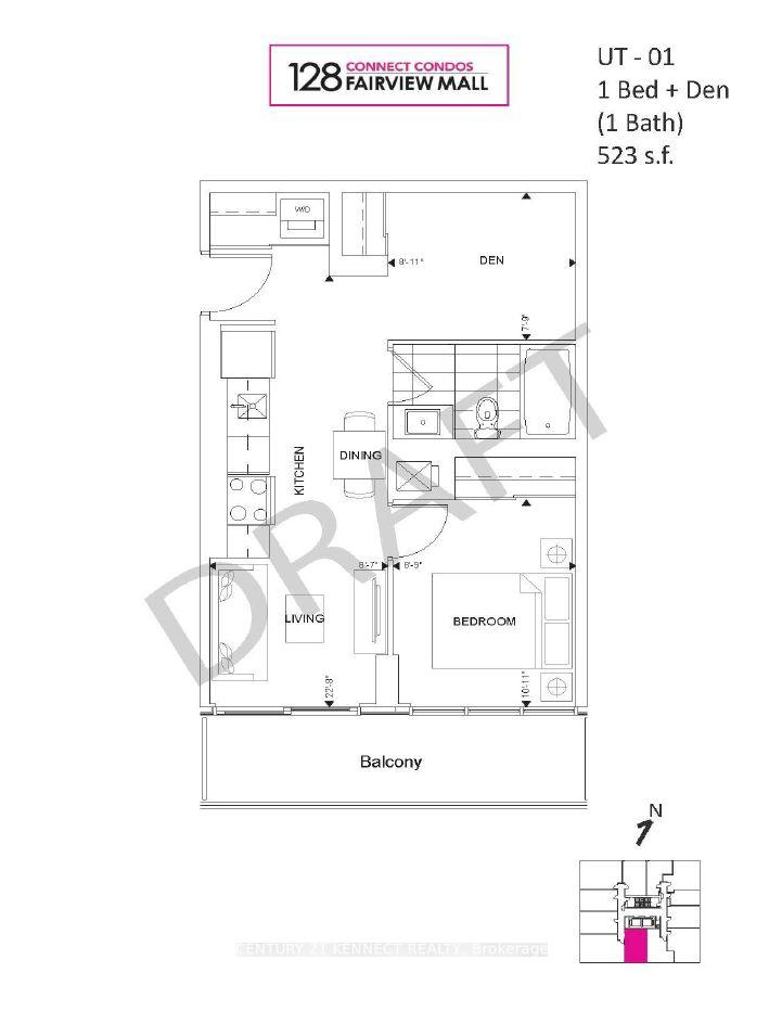 Photo 26 of Unit 1101, 128 Fairview Mall Drive, North York, Don Valley Village — HOMEH