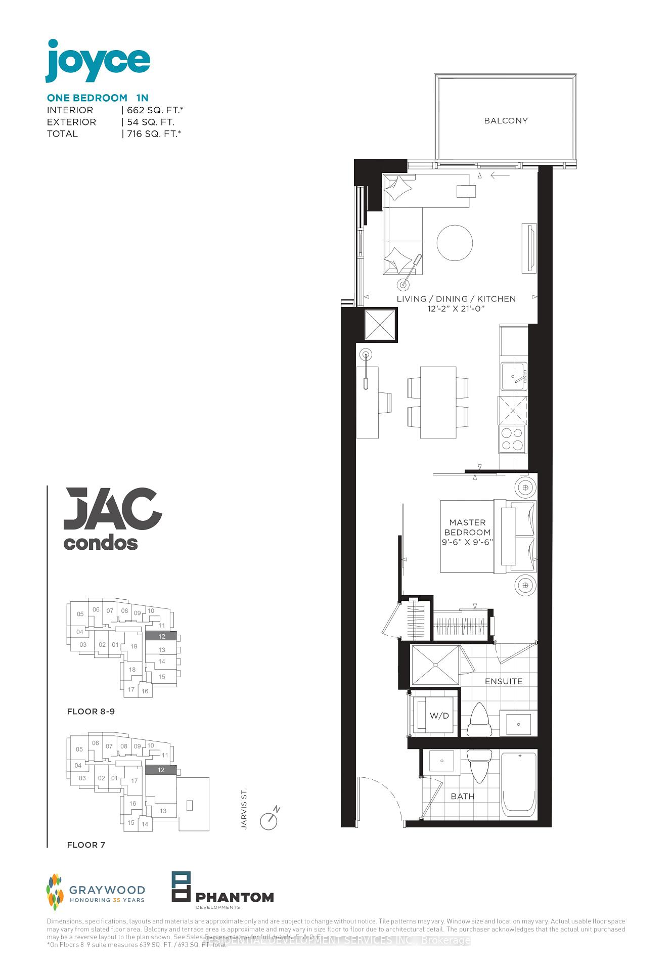 Photo of Unit 912, 306 Jarvis Street