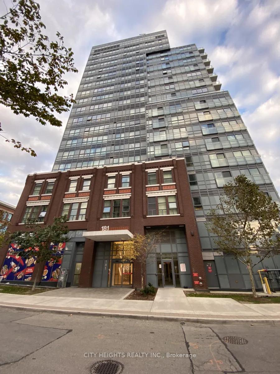 Front of Unit 1307, 181 Huron Street