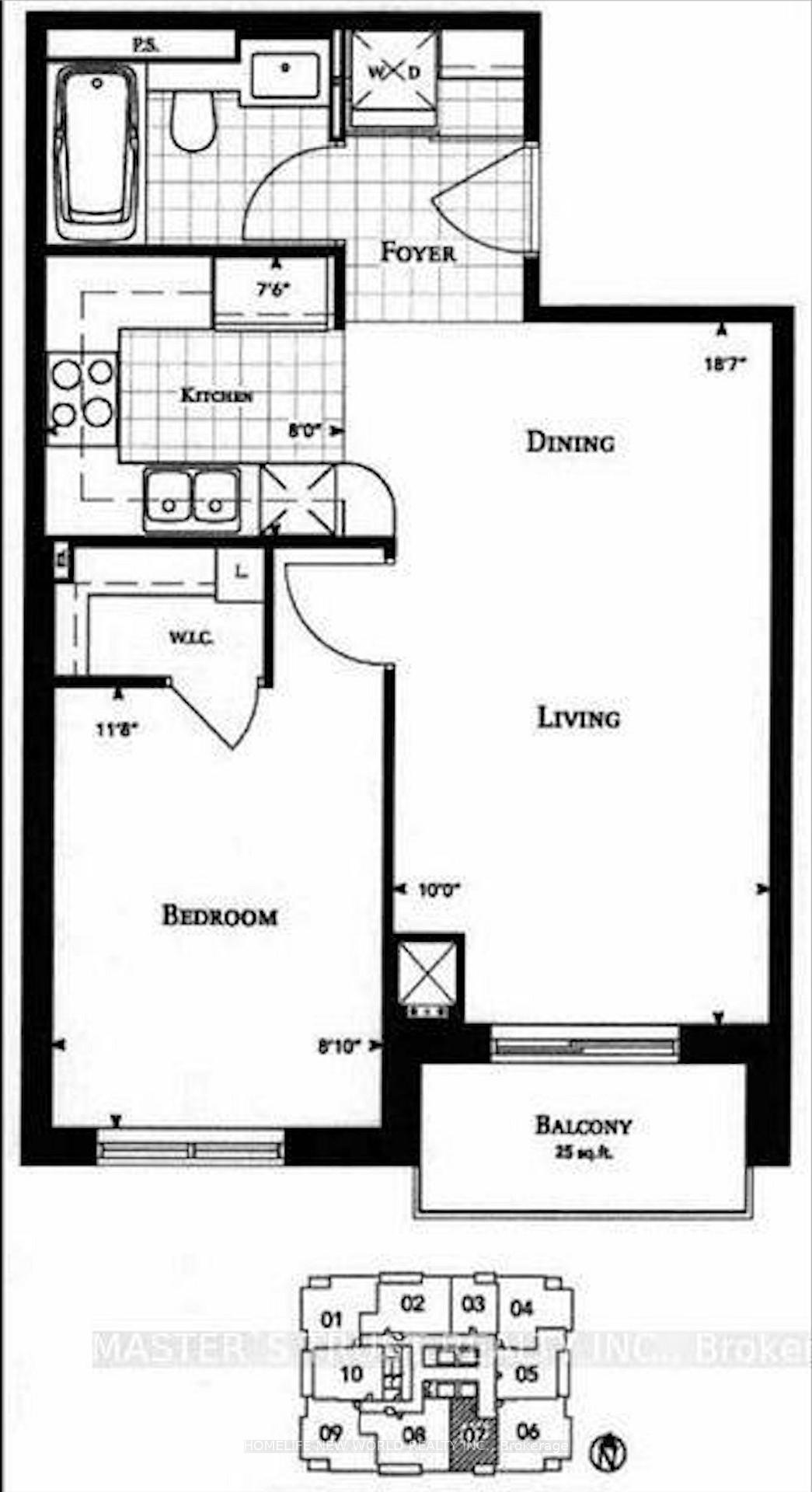 Photo 20 of Unit 1507, 35 Balmuto Street, Toronto, Bay Street Corridor — HOMEH