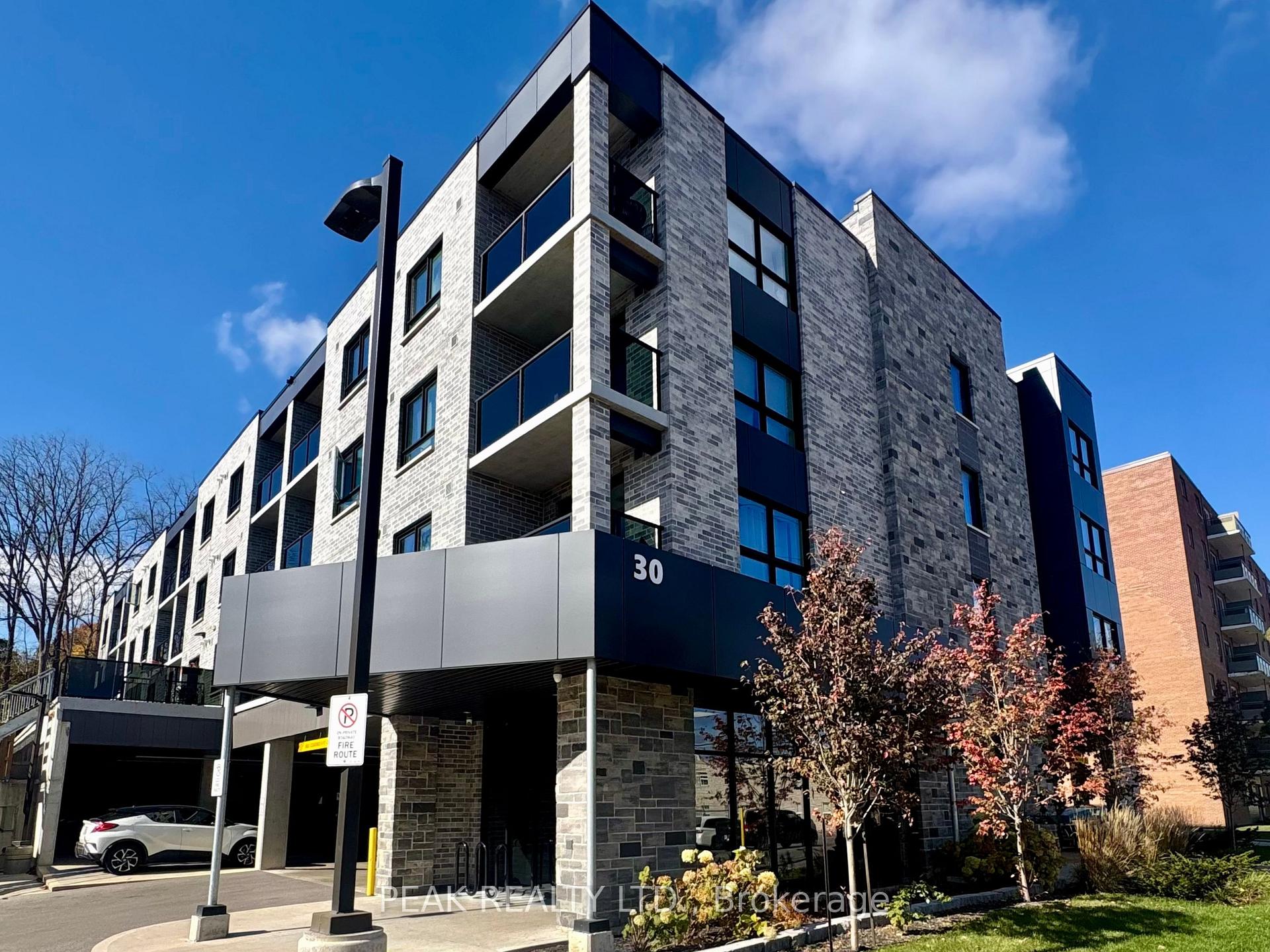 Front of Unit 205, 30 George Street N