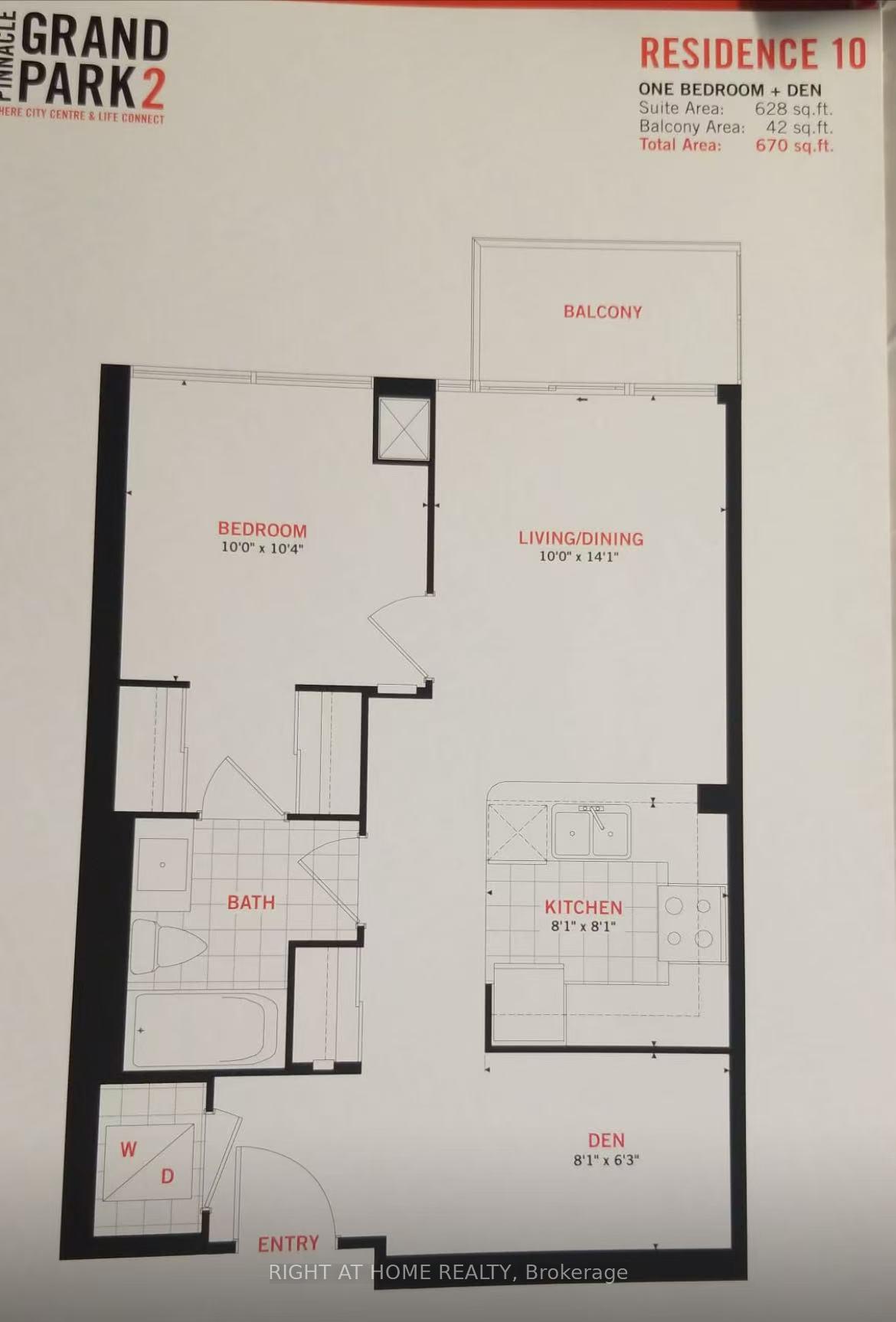 Photo 16 of Unit 710, 3975 Grand park Drive, Mississauga, City Centre — HOMEH