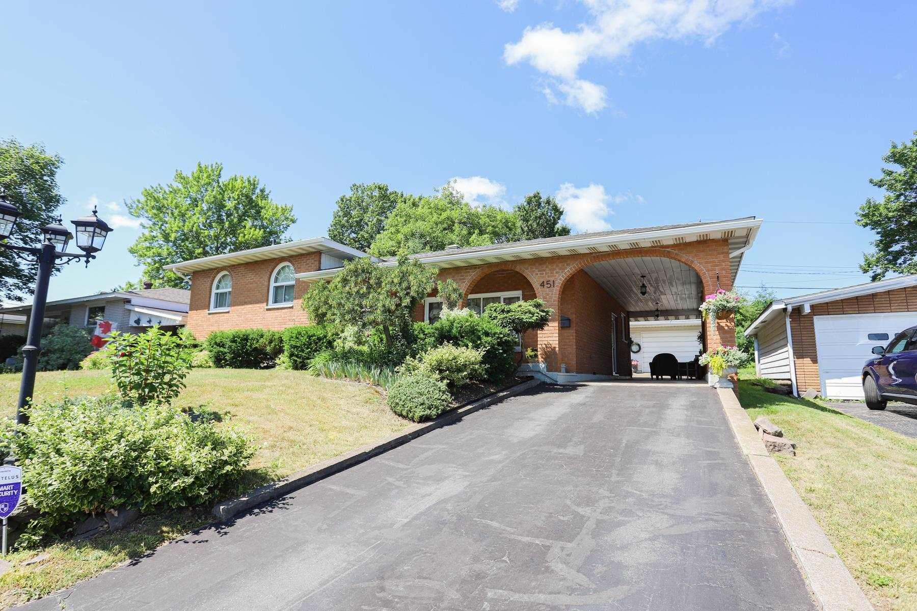 Front of 451 Shannon Road