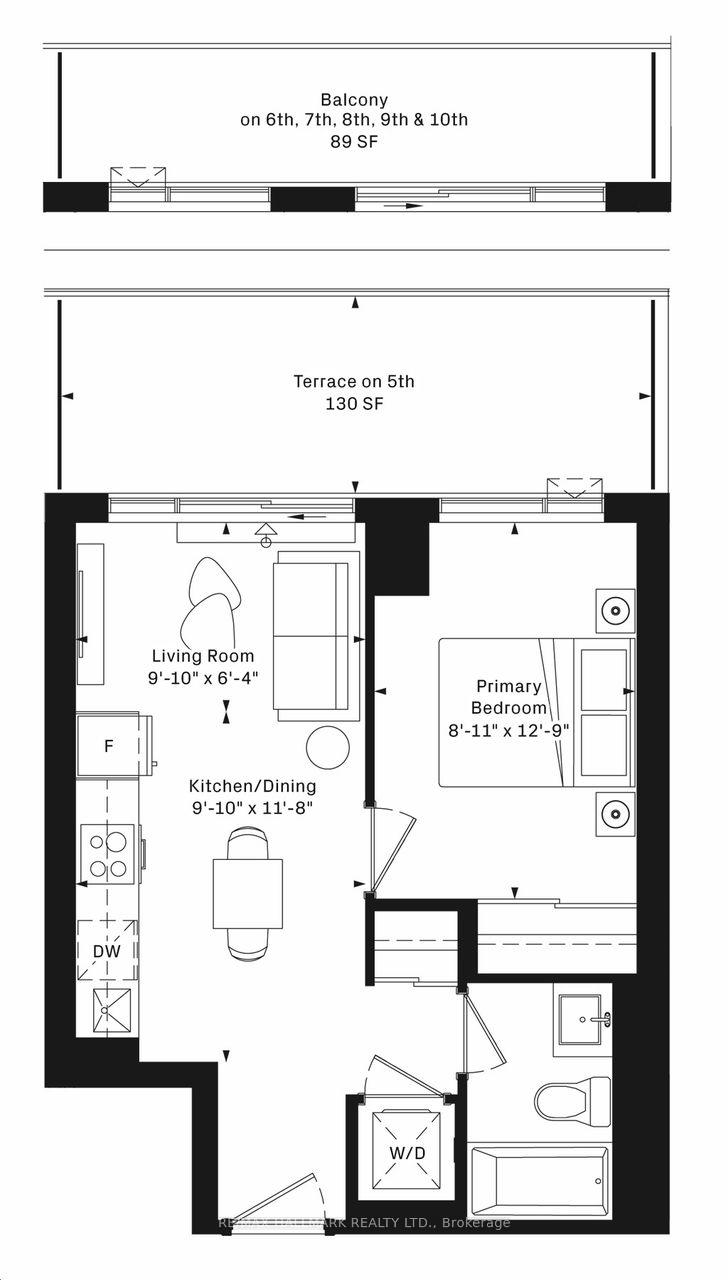Photo 13 of Unit 809, 799 The Queensway, Etobicoke, Stonegate-Queensway — HOMEH