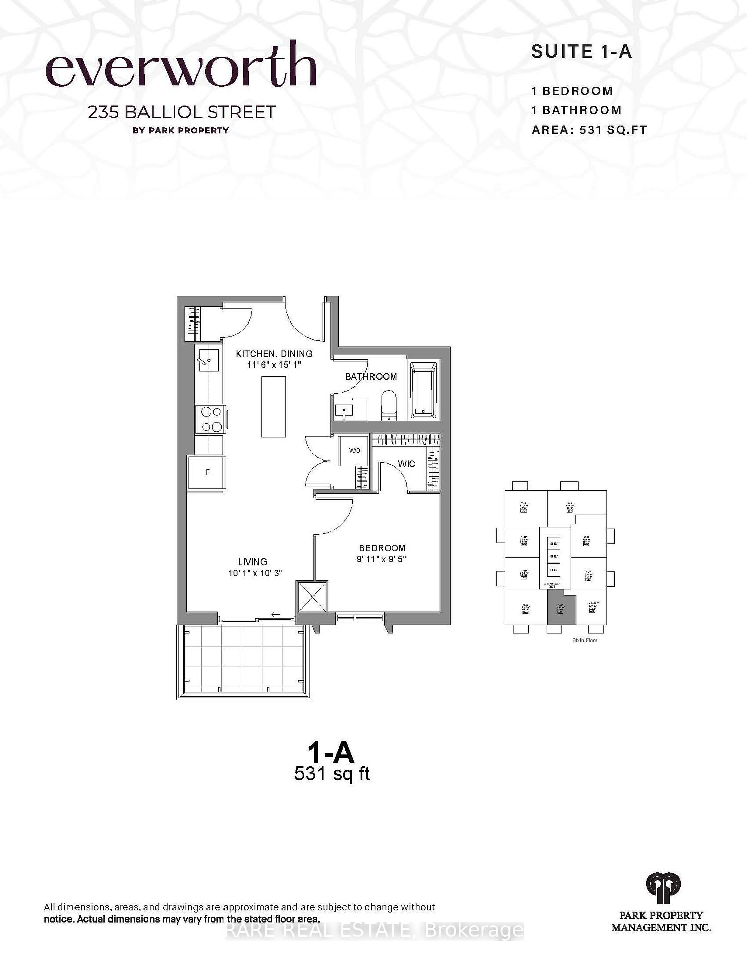 Photo of Unit 1407, 235 Ballioll Street