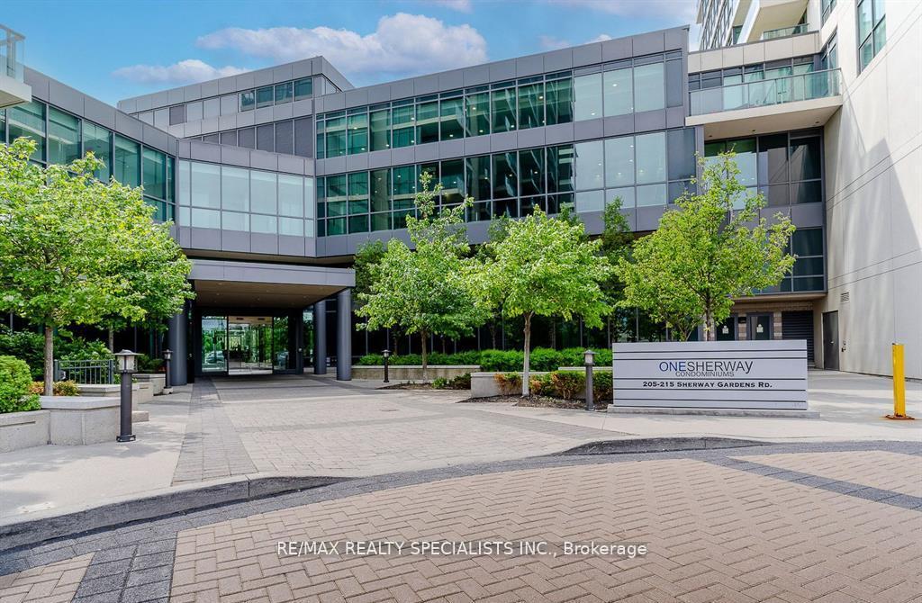 Front of Unit 1205, 215 Sherway Gardens Road