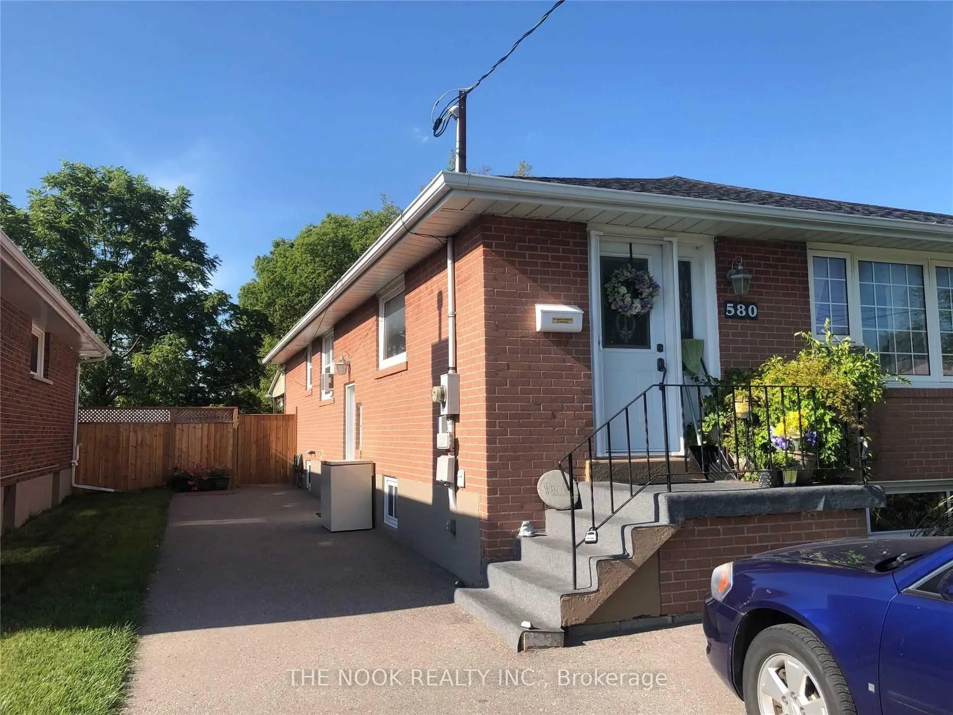 Front of Unit Bsmt, 580 Montcalm Avenue