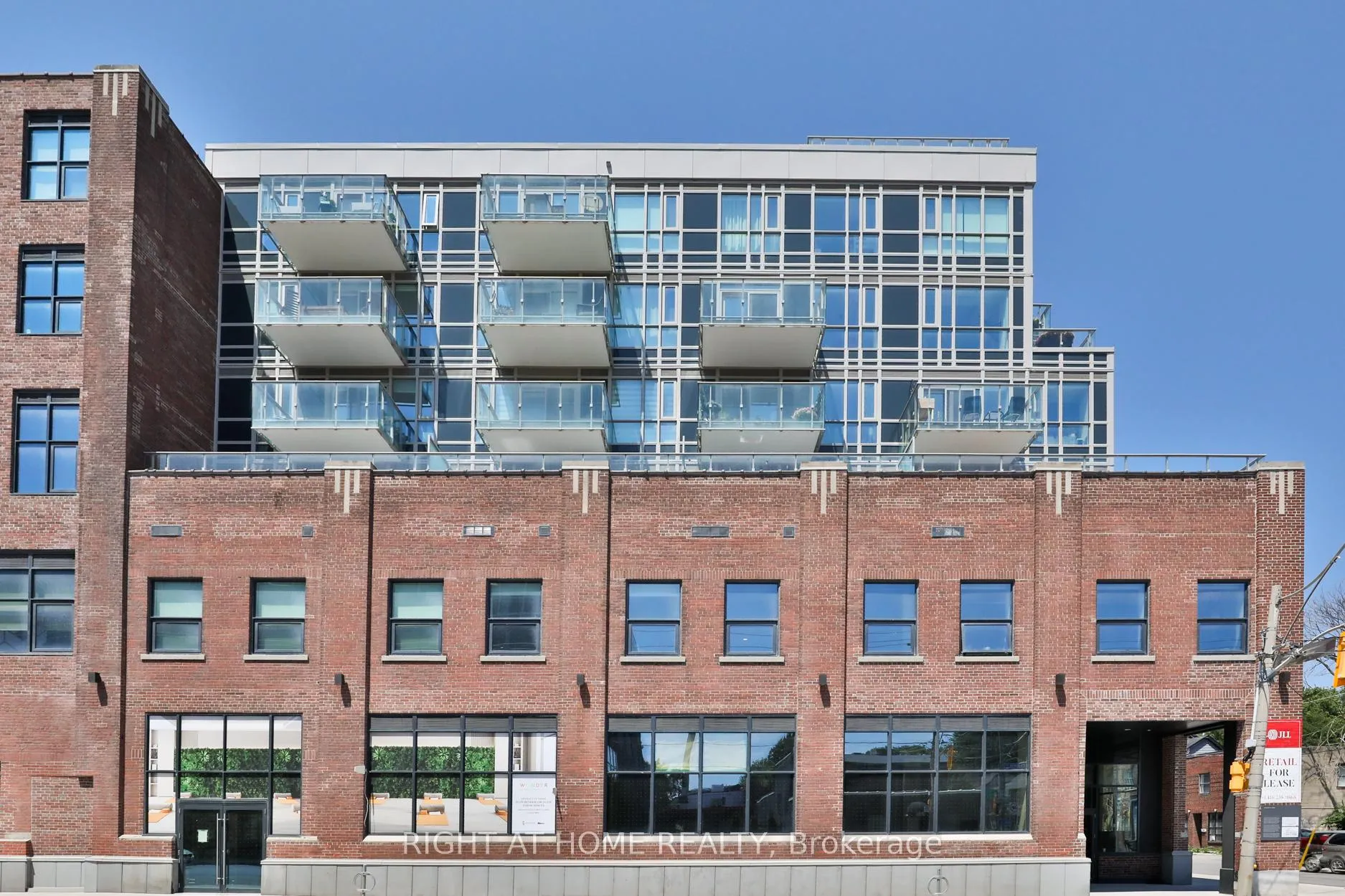 Front of Unit 409, 150 Logan Avenue