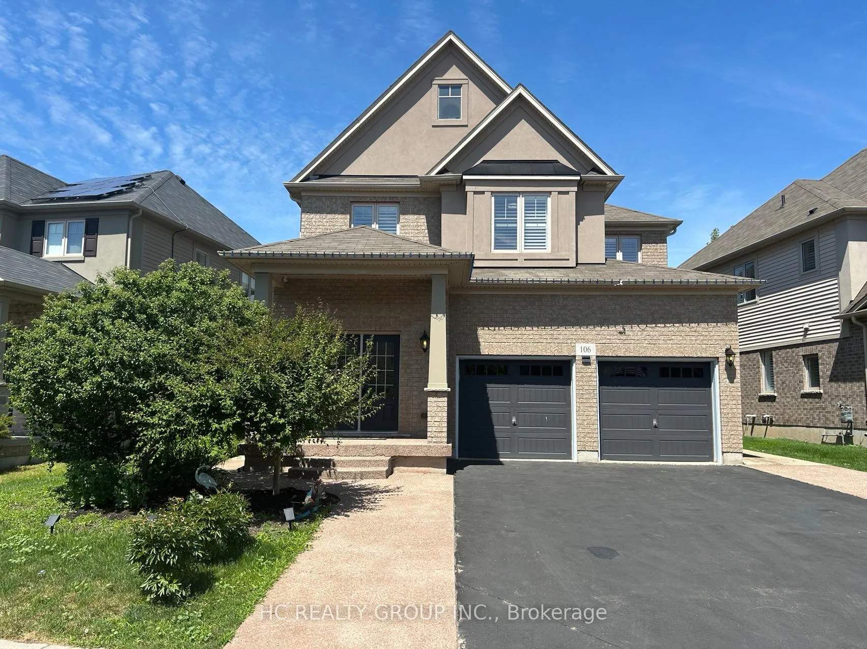 Front of 106 Coopershawk Street