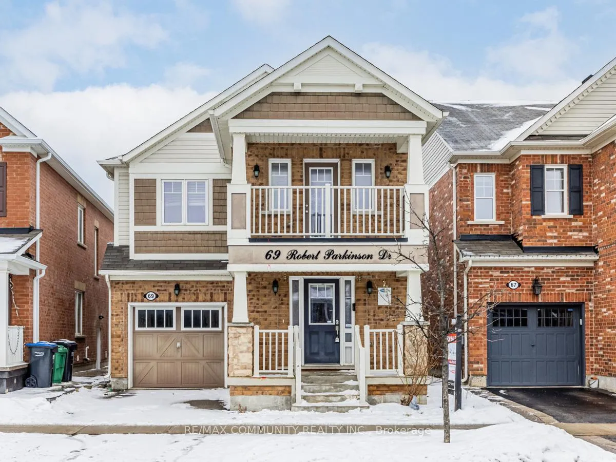 Front of 69 Robert Parkinson Drive