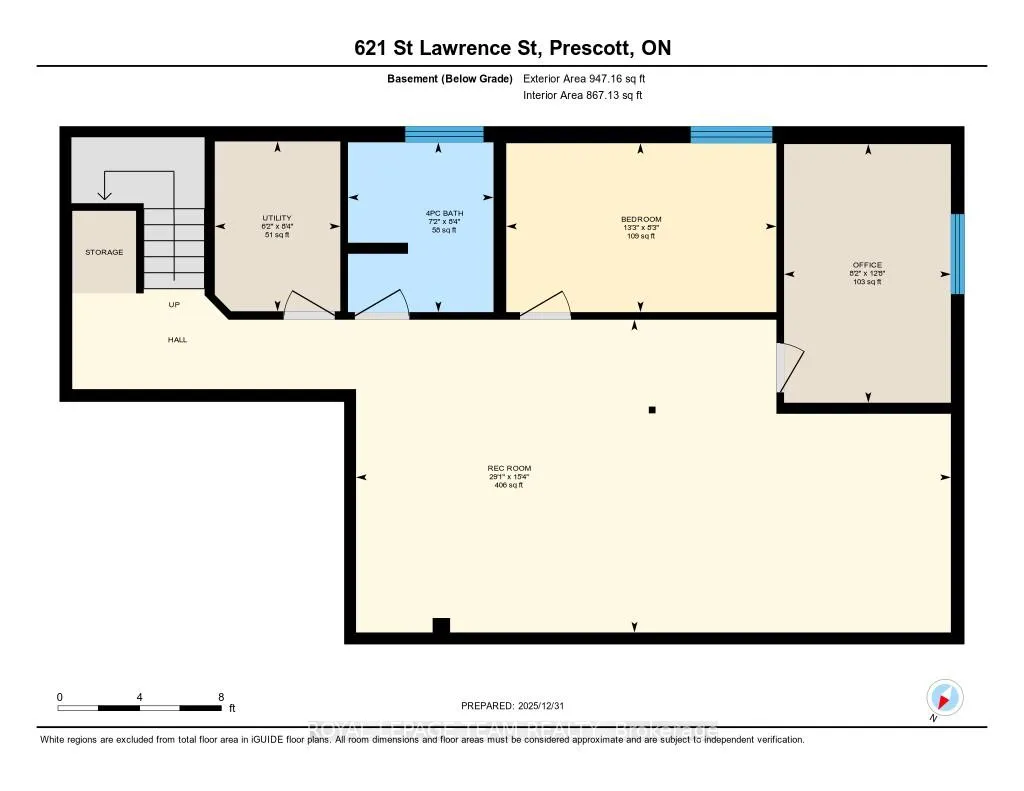 Photo 35 of 621 St Lawrence Street, Prescott — HOMEH