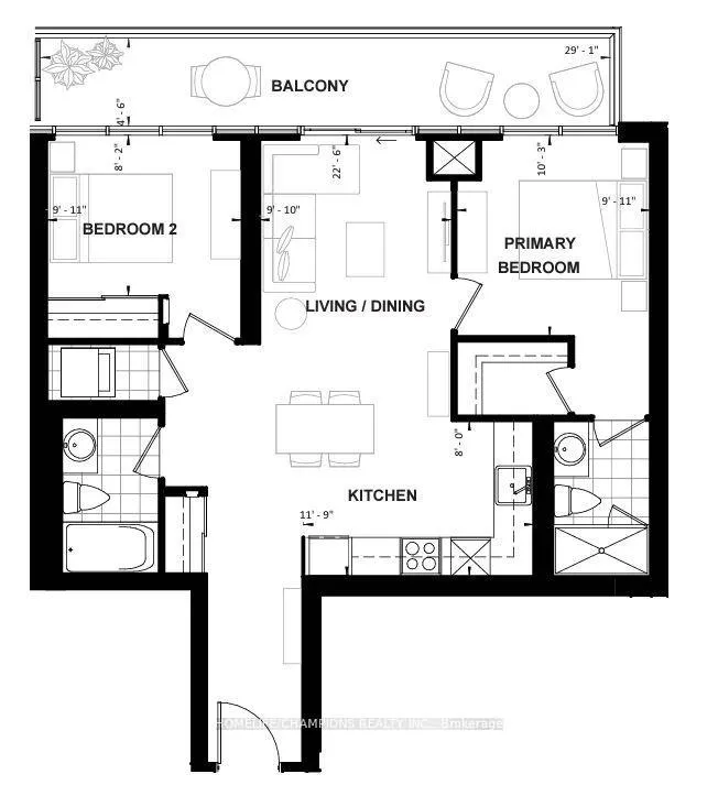 Photo 24 of Unit 1008, 2545 Simcoe Street N, Oshawa, Windfields — HOMEH