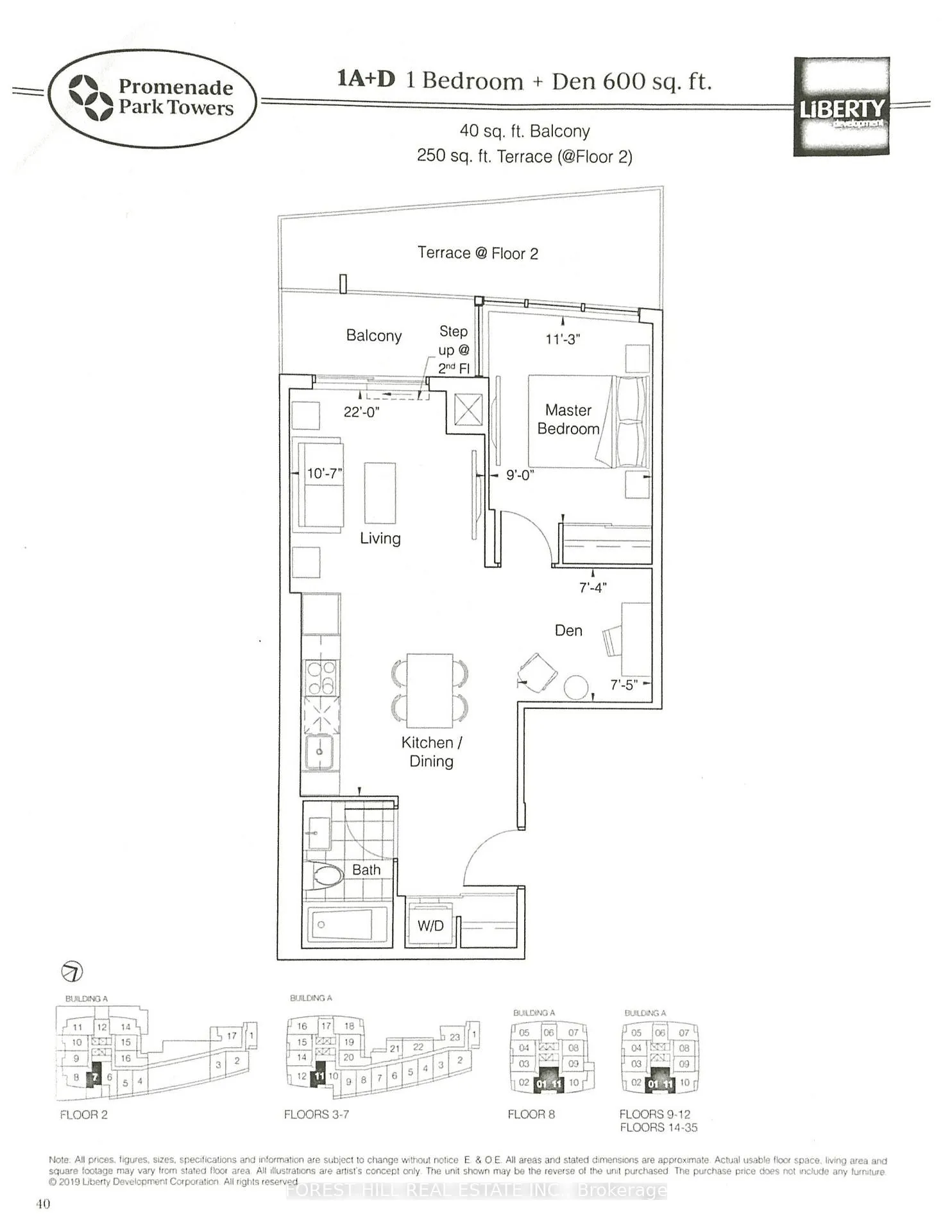 Photo 17 of Unit 1601, 30 Upper Mall Way, Vaughan, Brownridge — HOMEH