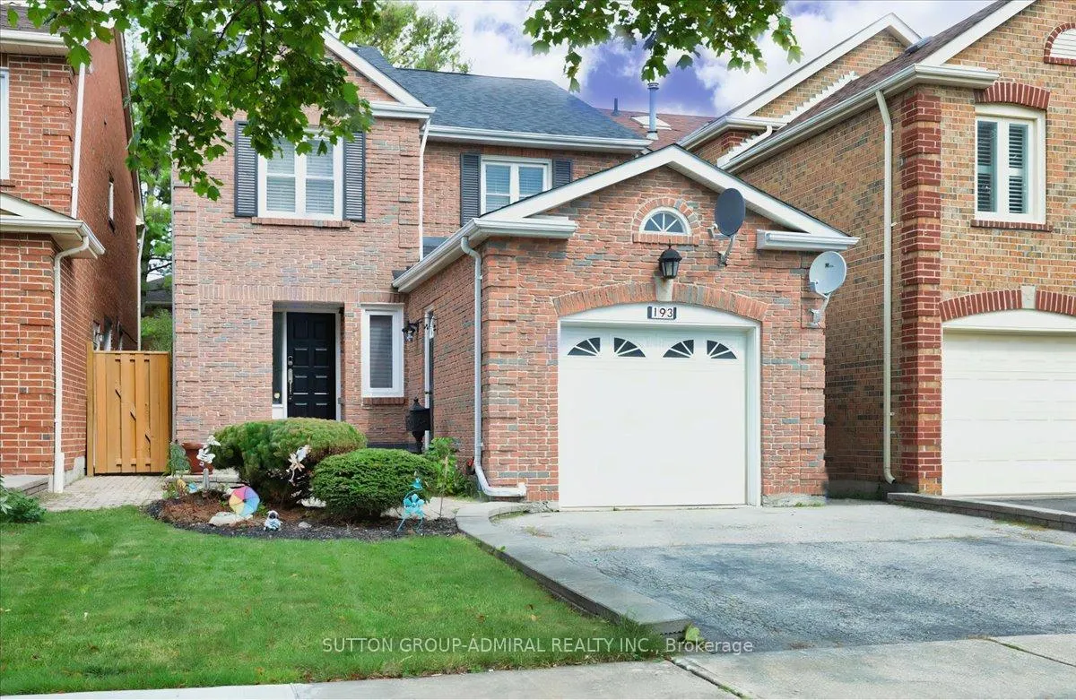 Photo 1 of 193 Glenmanor Way, Vaughan, Crestwood-Springfarm-Yorkhill — HOMEH
