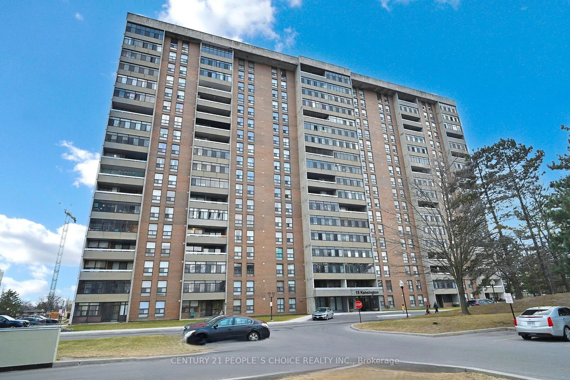 Front of Unit 1405, 15 Kensington Road
