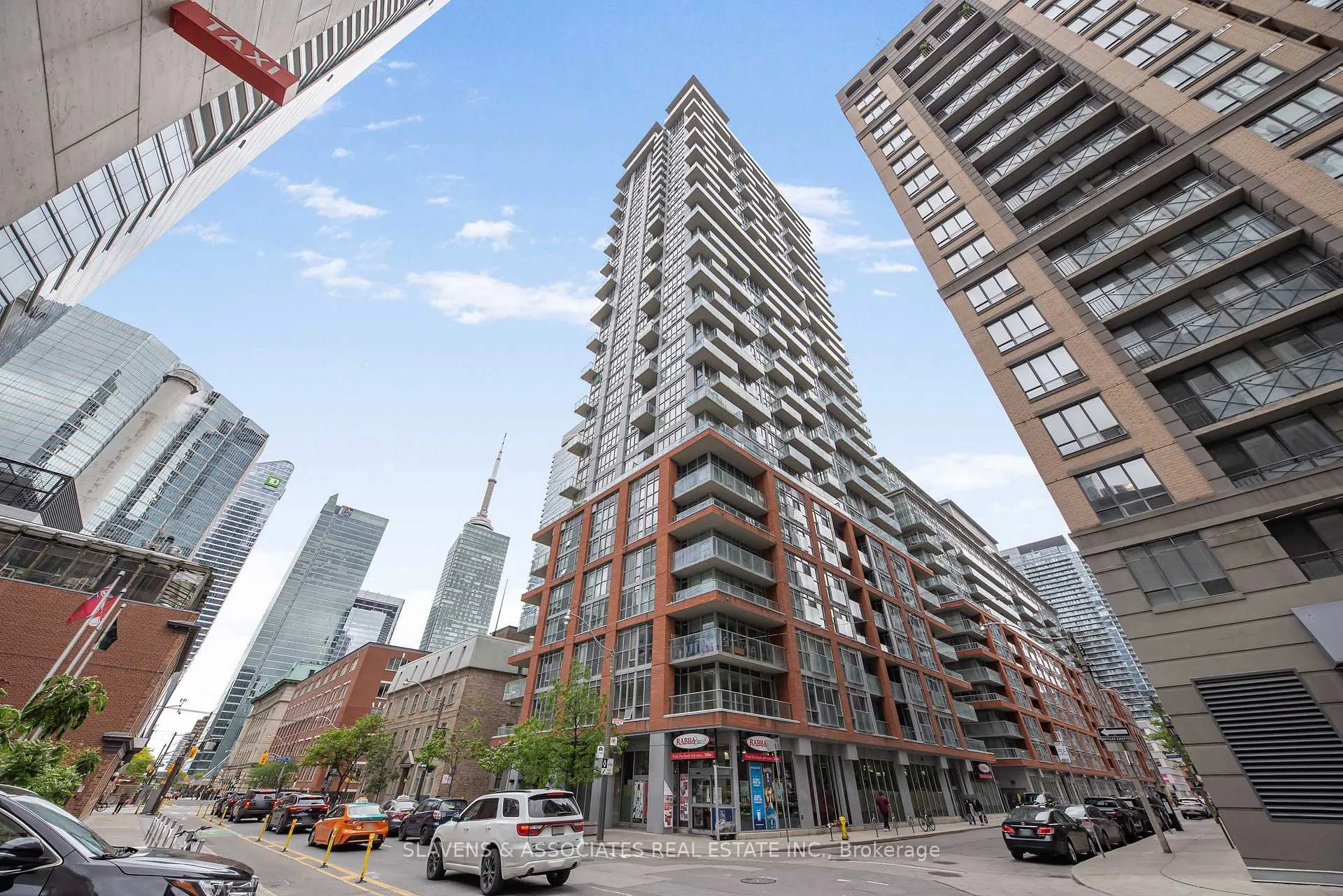 Front of Unit 1407, 126 Simcoe Street