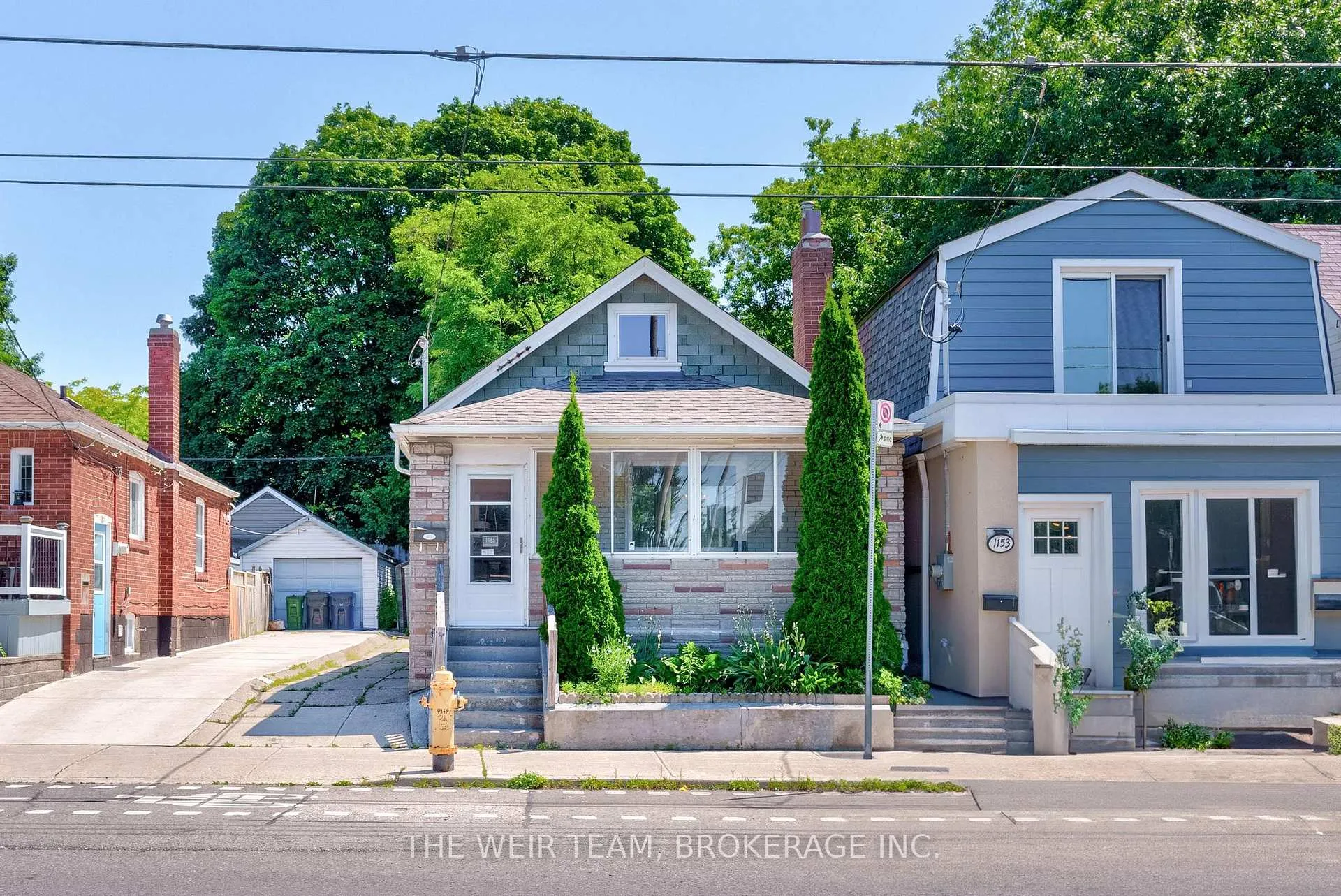 Front of 1155 Woodbine Avenue