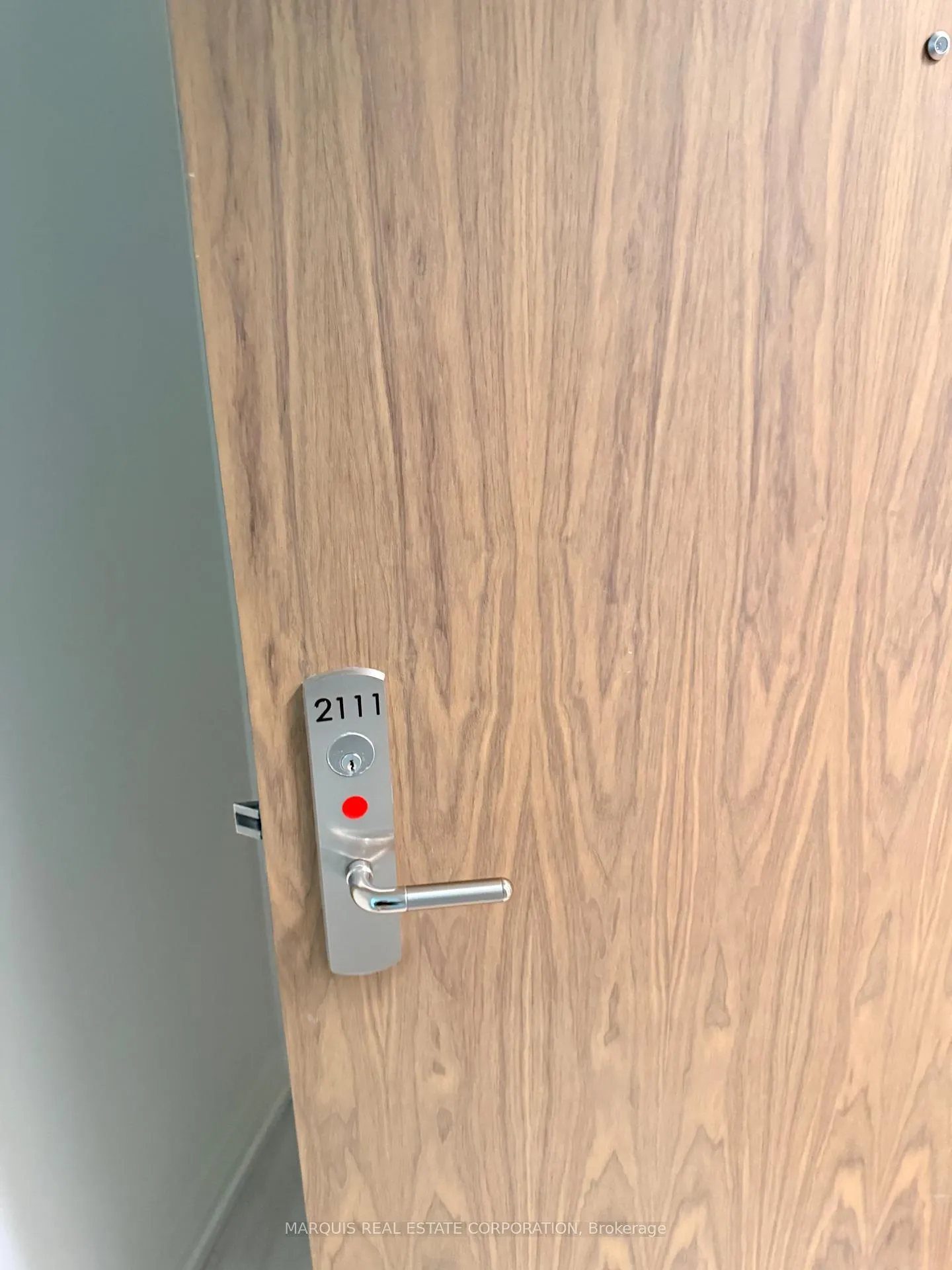 Front of Unit 2111 - One Bedroom of 2, 27 Korda Gate