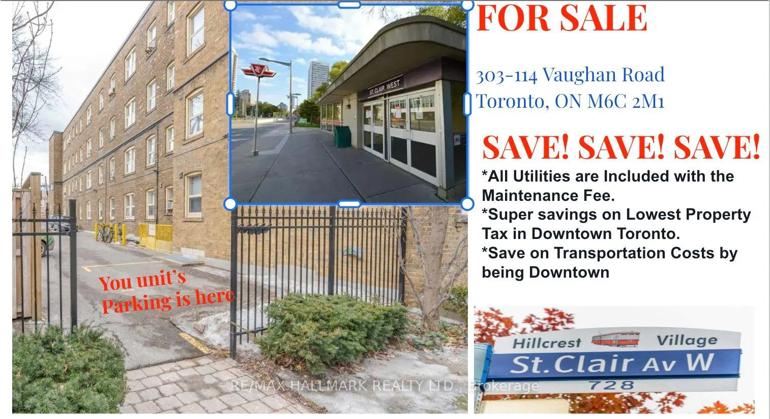 Photo 2 of Unit 303, 114 Vaughan Road, Toronto, Humewood-Cedarvale — HOMEH