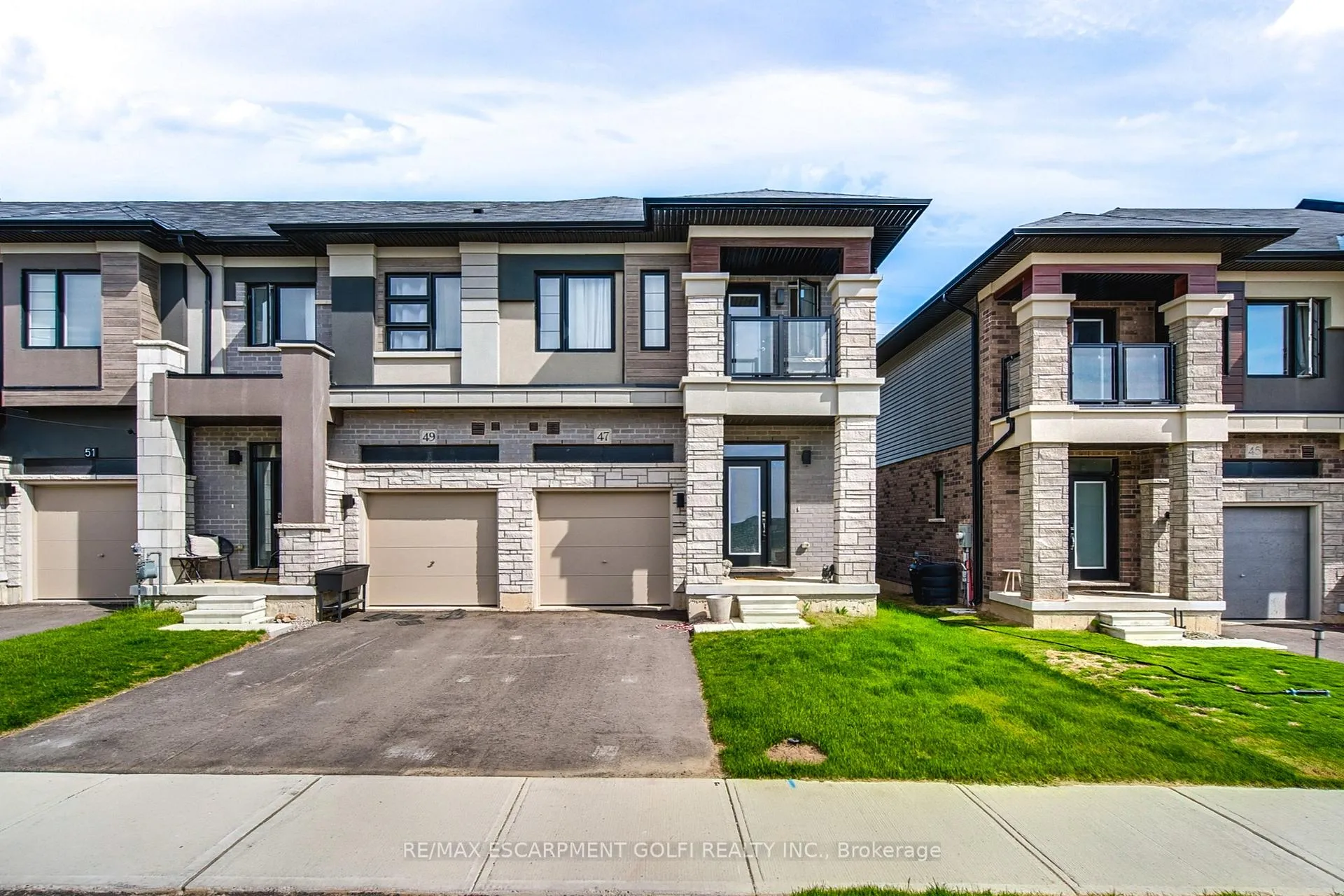 Front of 47 George Brier Drive W