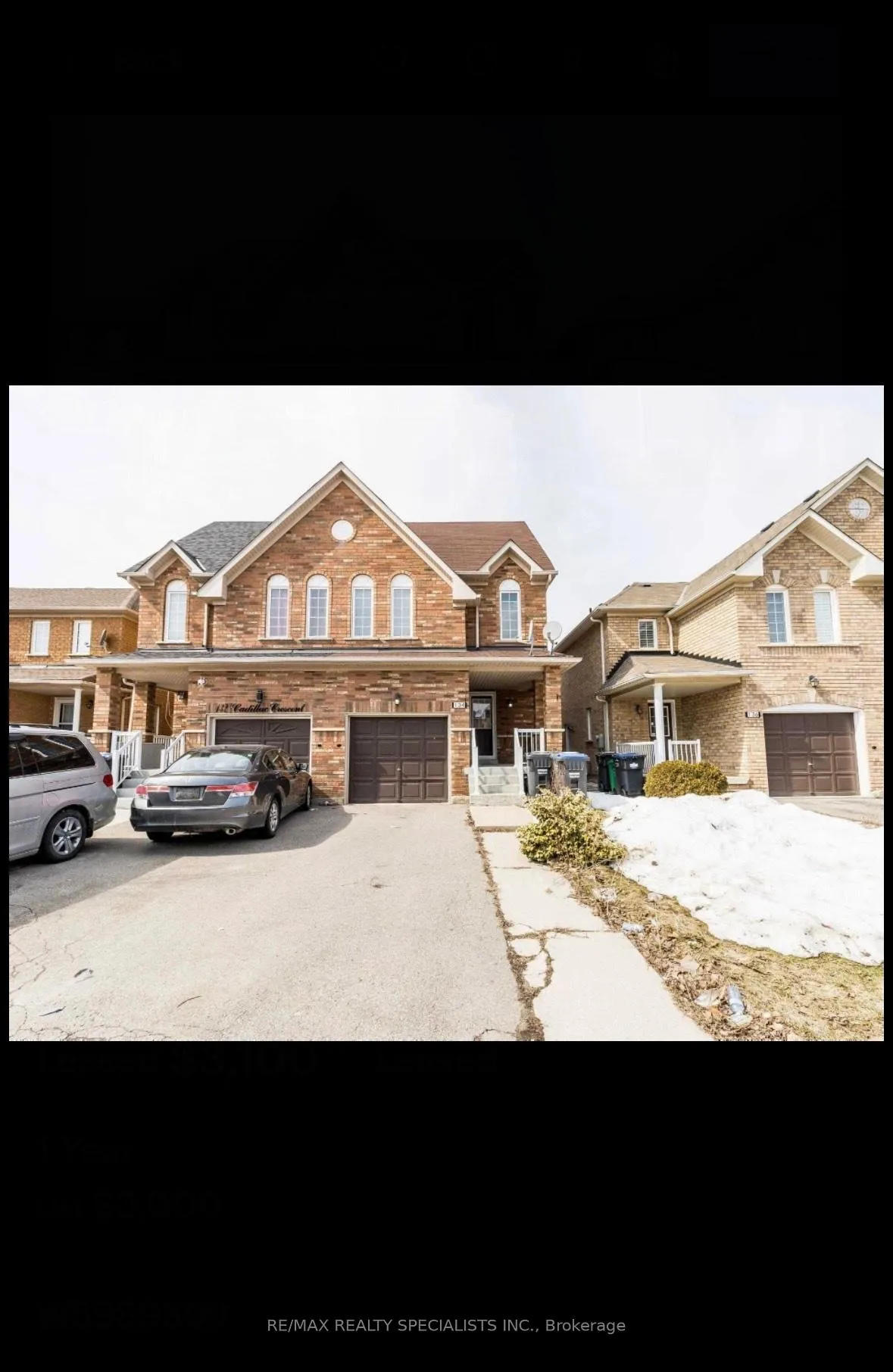 Photo 1 of 134 Cadillac Crescent, Brampton, Fletcher's Meadow — HOMEH