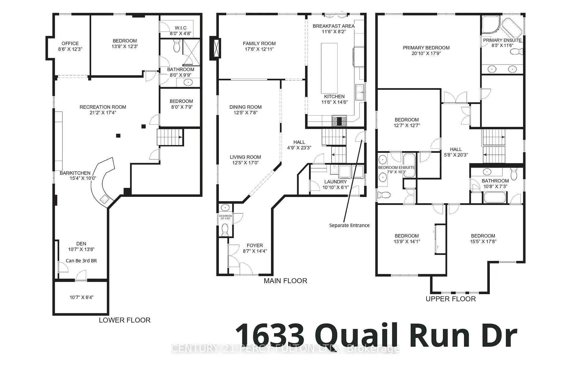Photo 5 of 1633 Quail Run Drive, Oshawa, Taunton — HOMEH