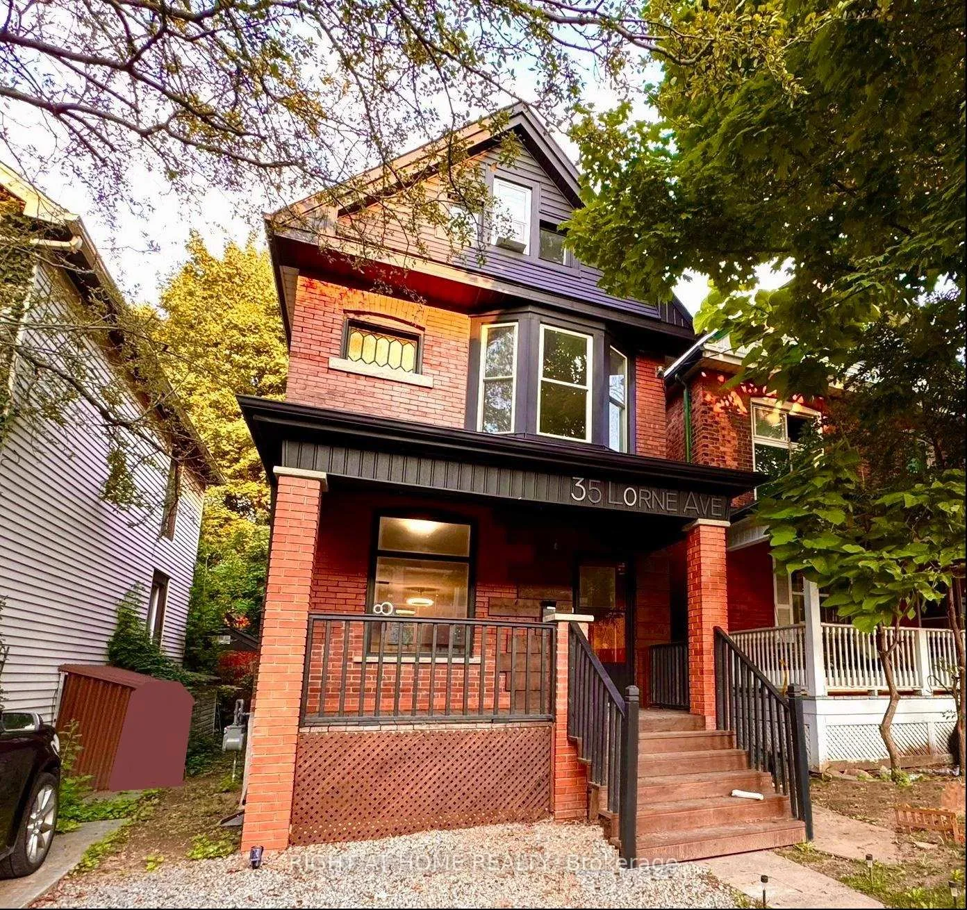 Front of 35 Lorne Avenue