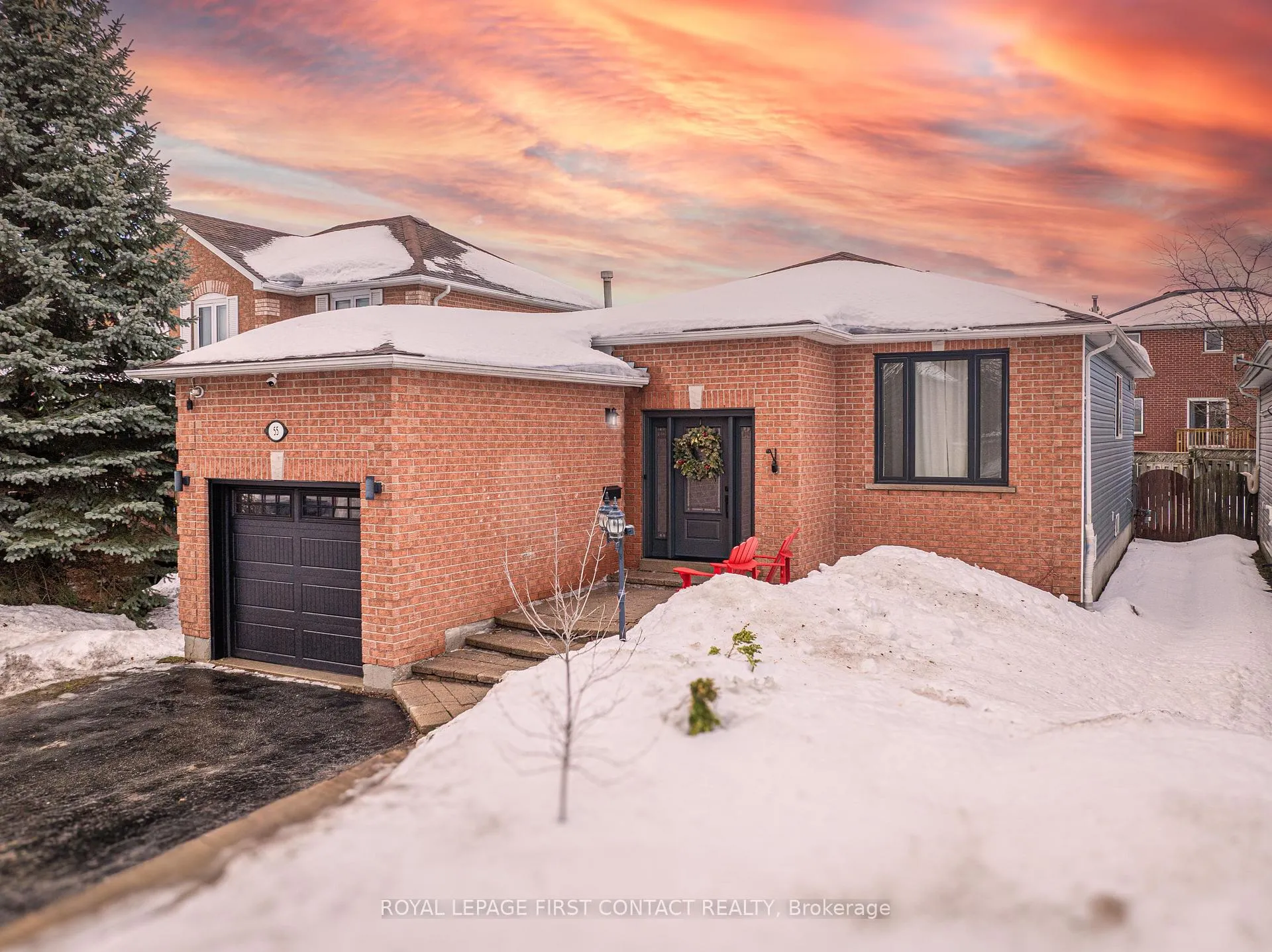 Front of 55 Chalmers Drive
