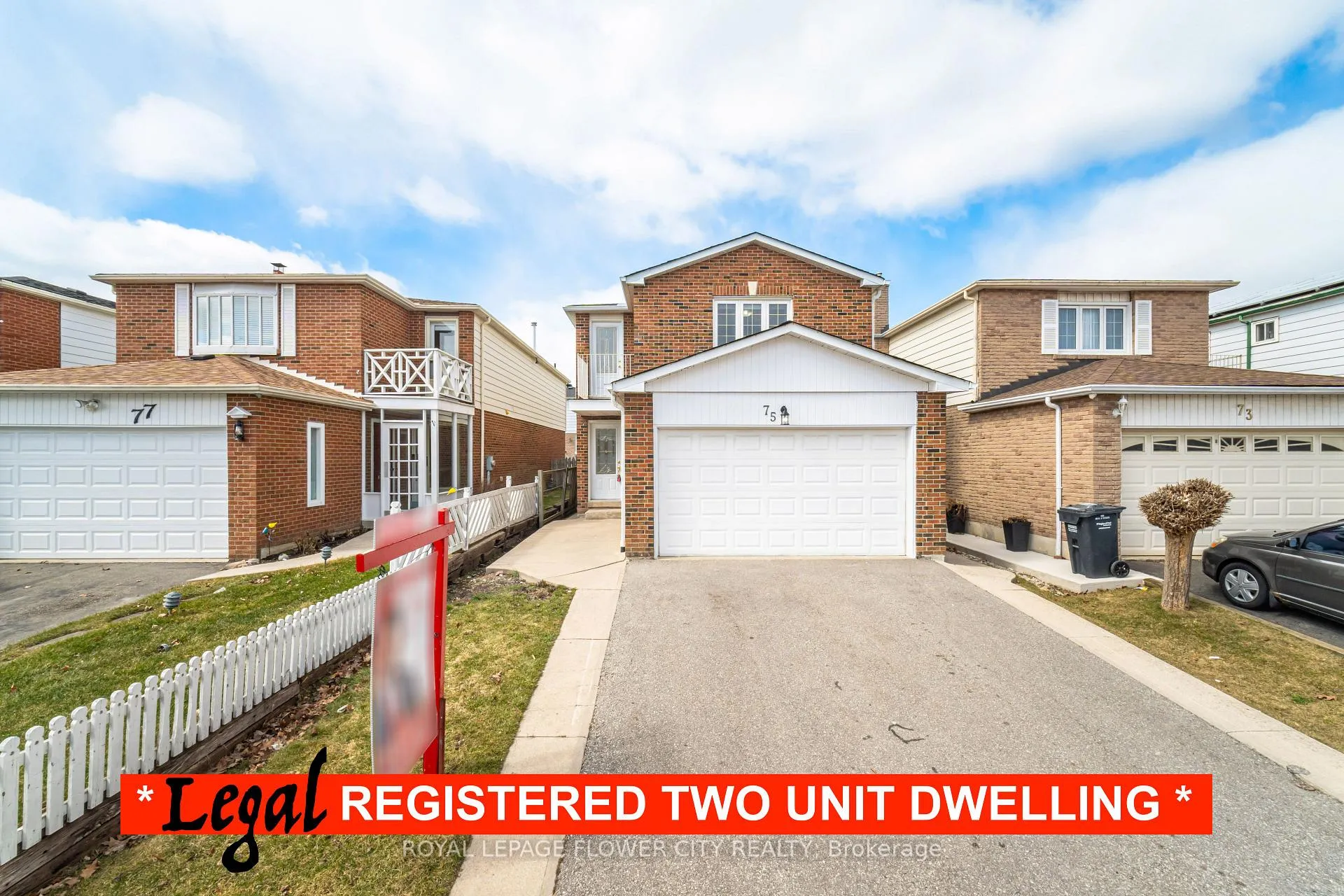 Front of 75 Banting Crescent