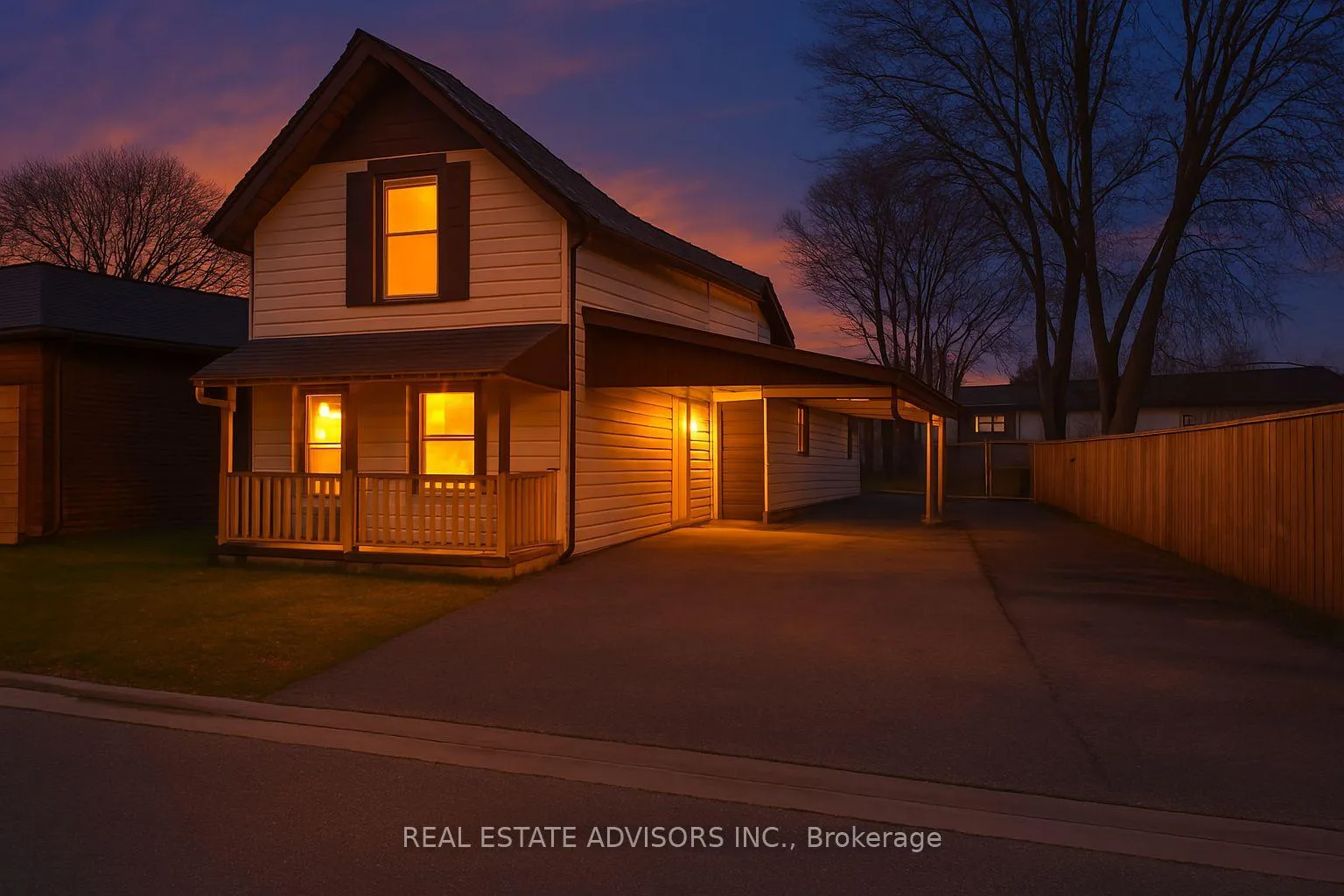 Front of 70 Allenby Avenue