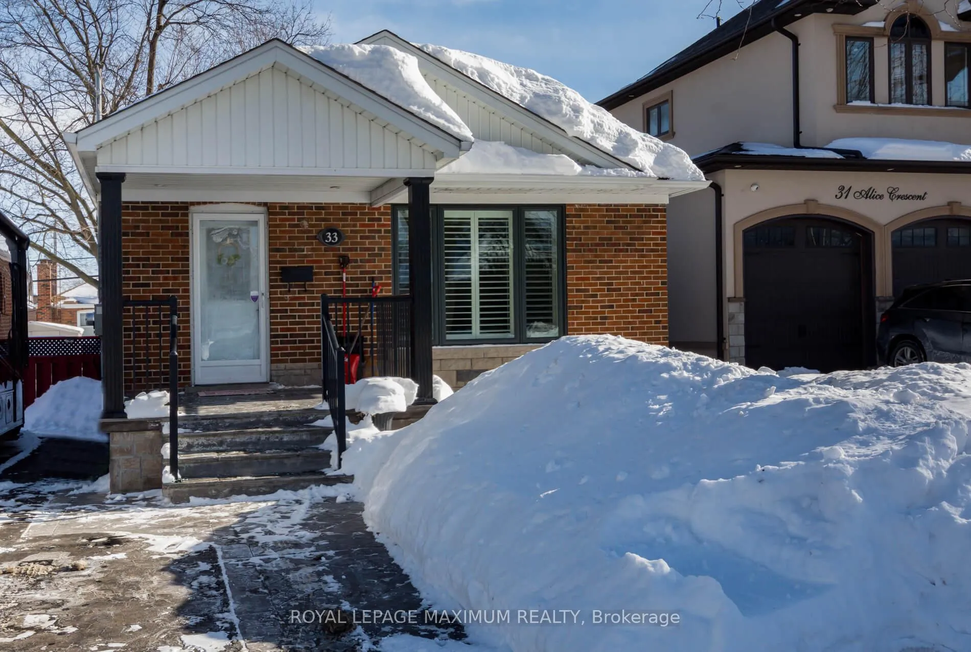 Front of 33 Alice Crescent