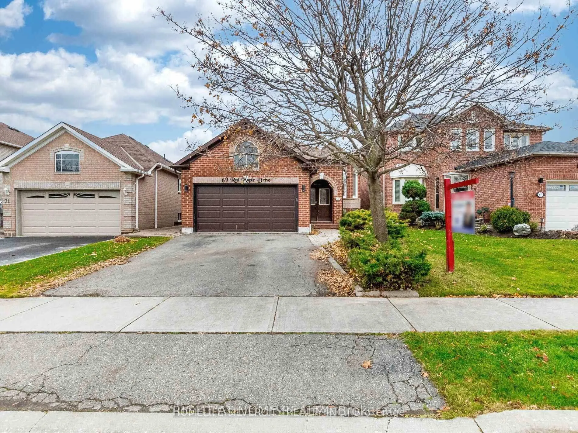 Front of 69 Red Maple Drive