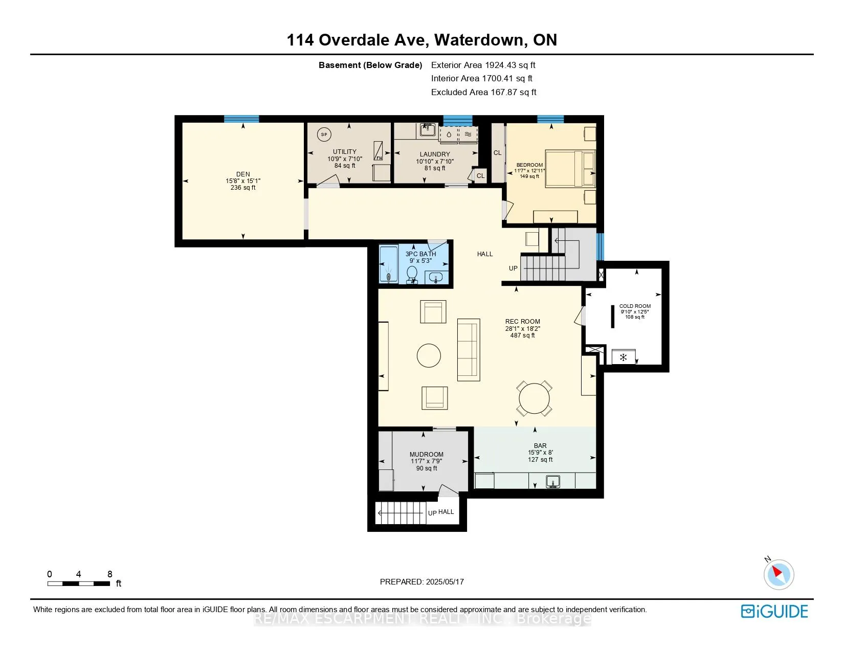 Photo 50 of 114 Overdale Avenue, Hamilton, Waterdown — HOMEH
