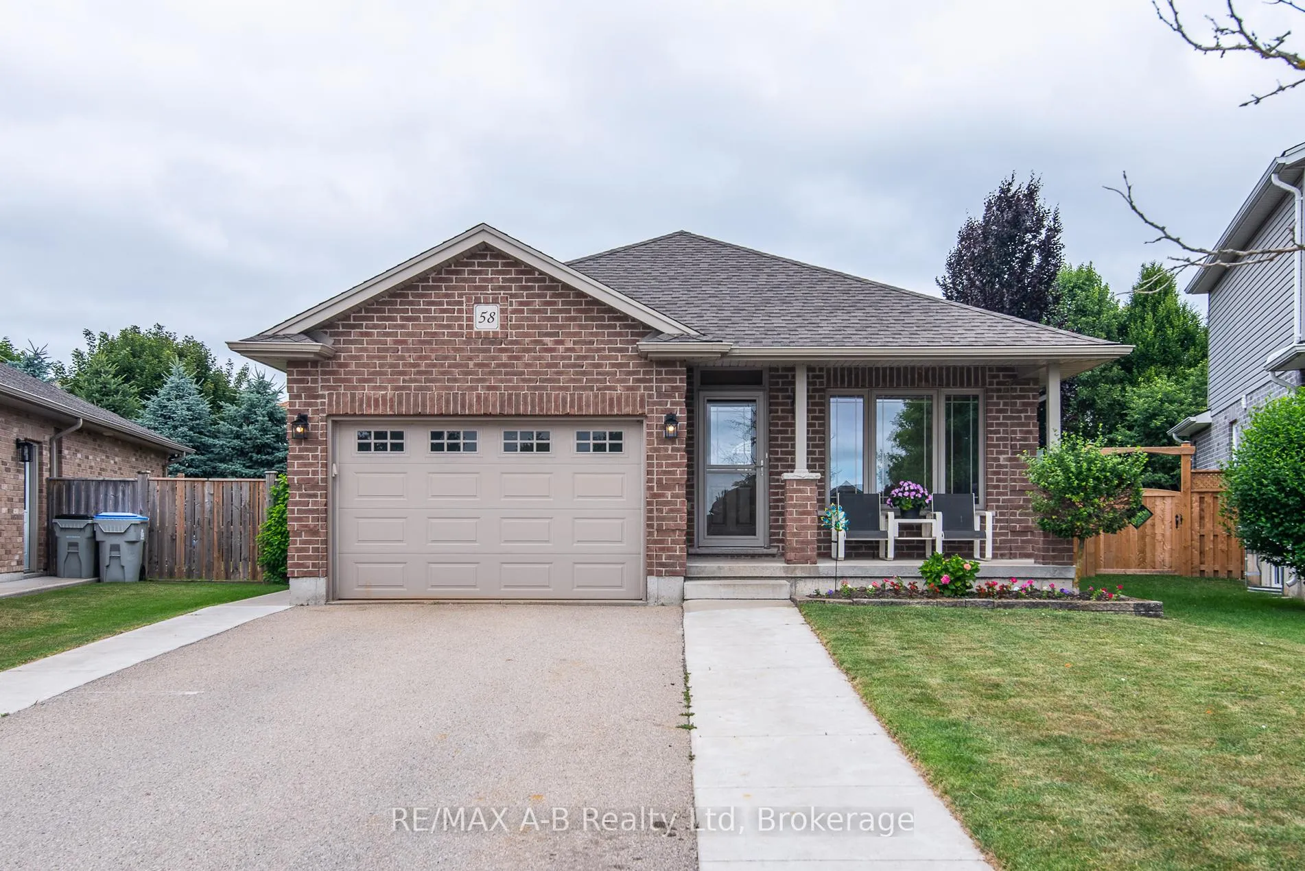 Front of 58 Homefield Court