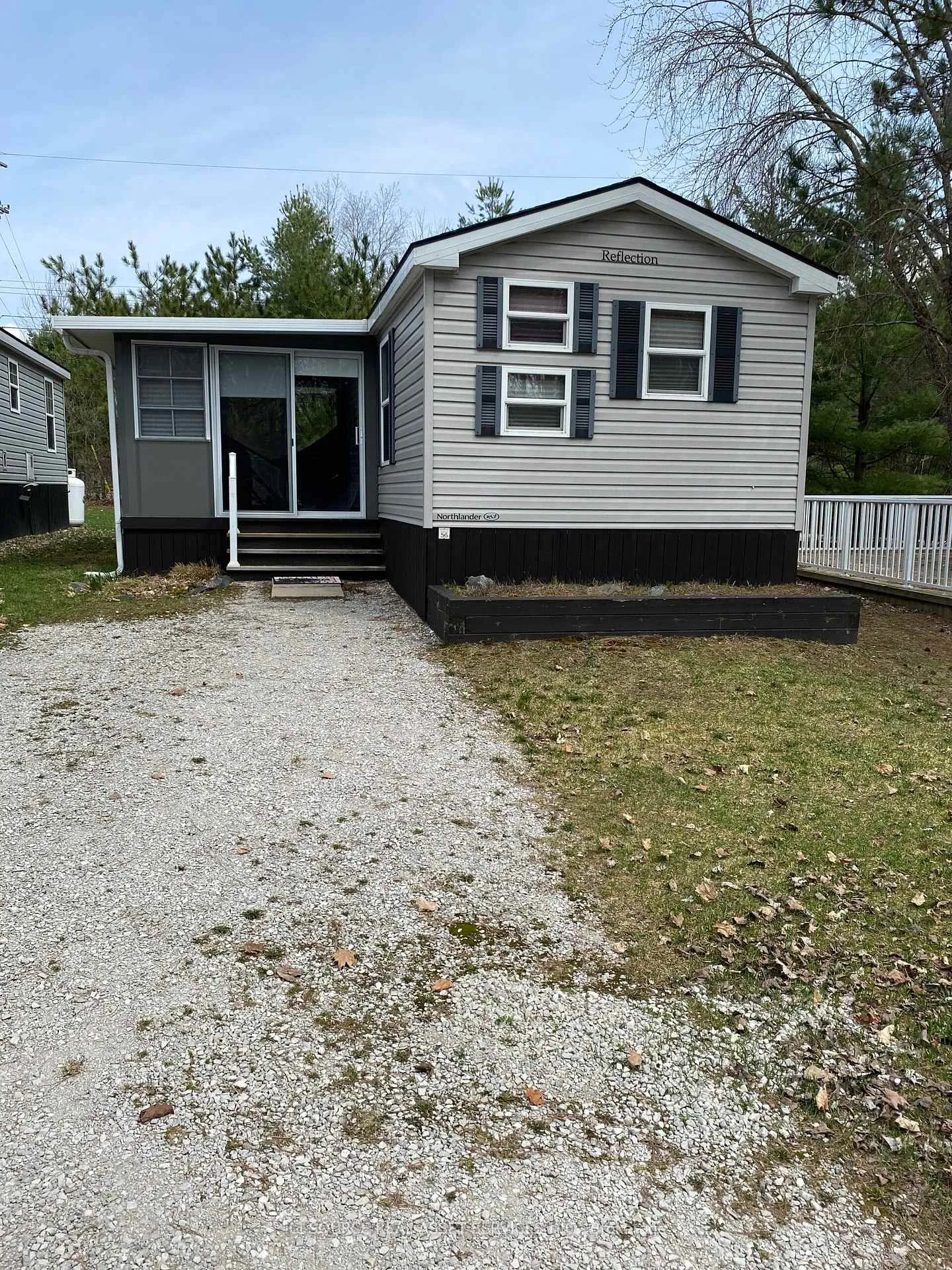 Front of Unit SMR056, 1082 Shamrock Marina Road