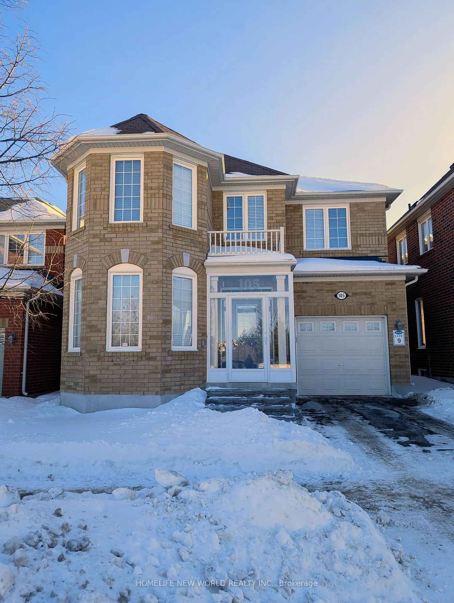 Front of 105 James Parrott Avenue