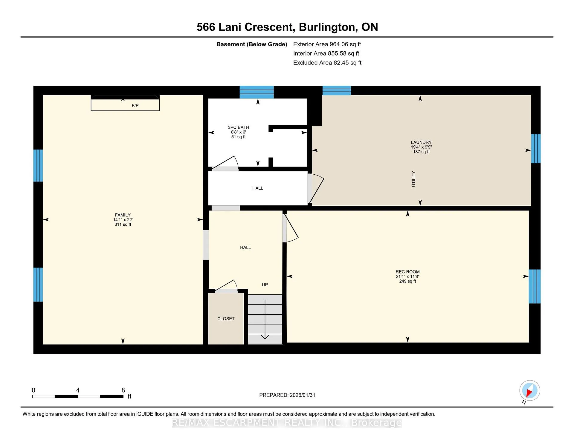 Photo 43 of 566 Lani Crescent, Burlington, Roseland — HOMEH
