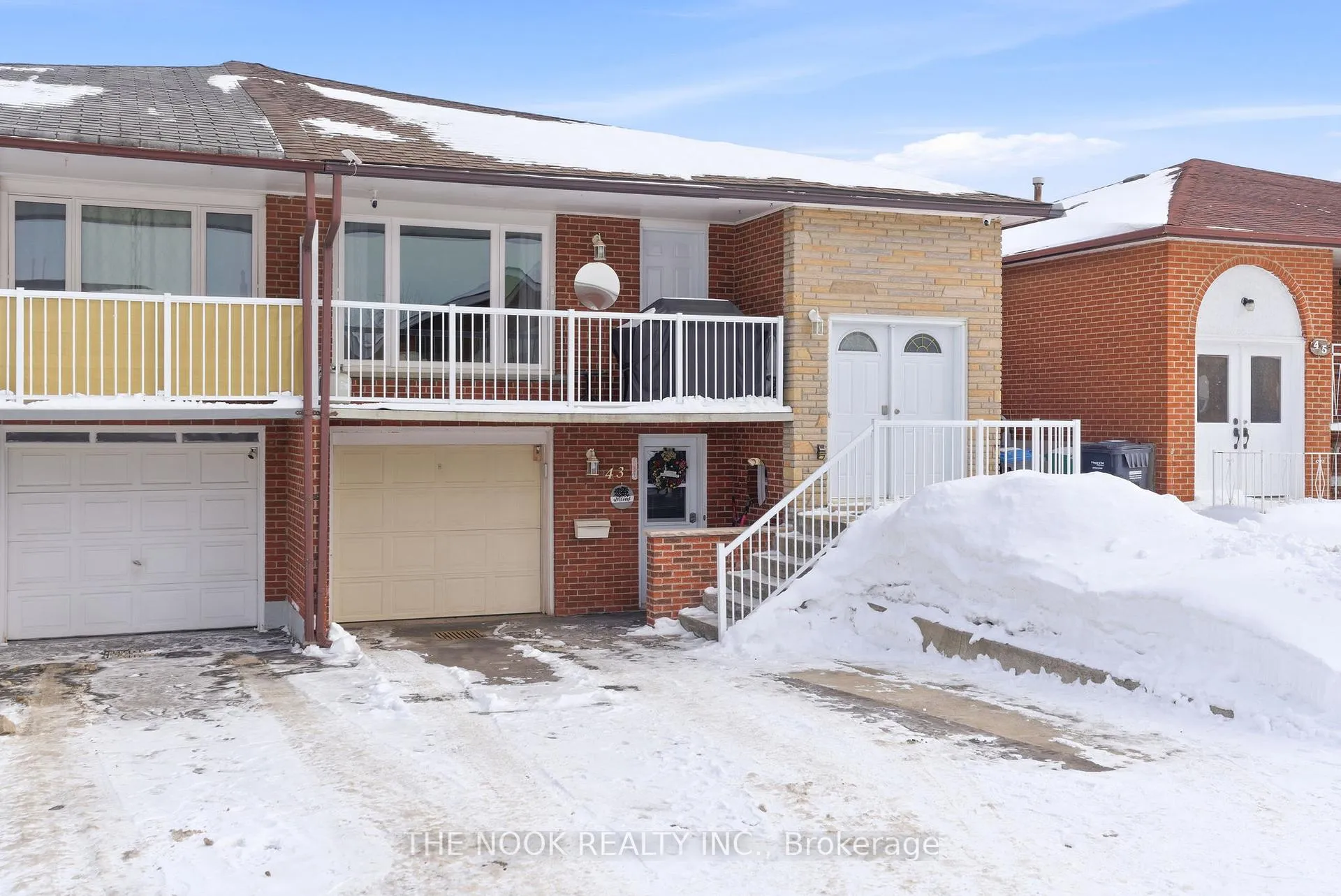 Front of 43 Prouse Drive