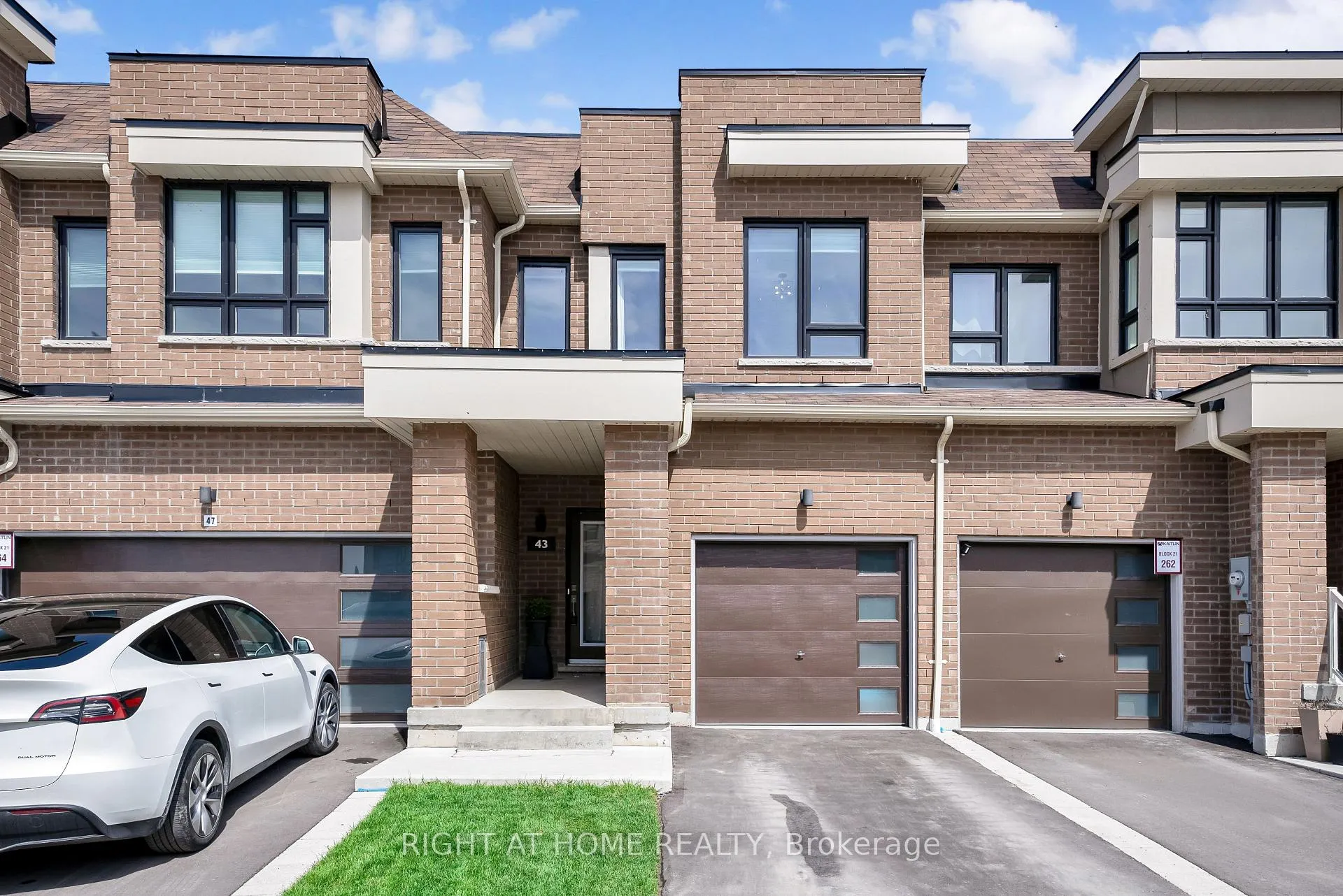 Front of 43 Caspian Square