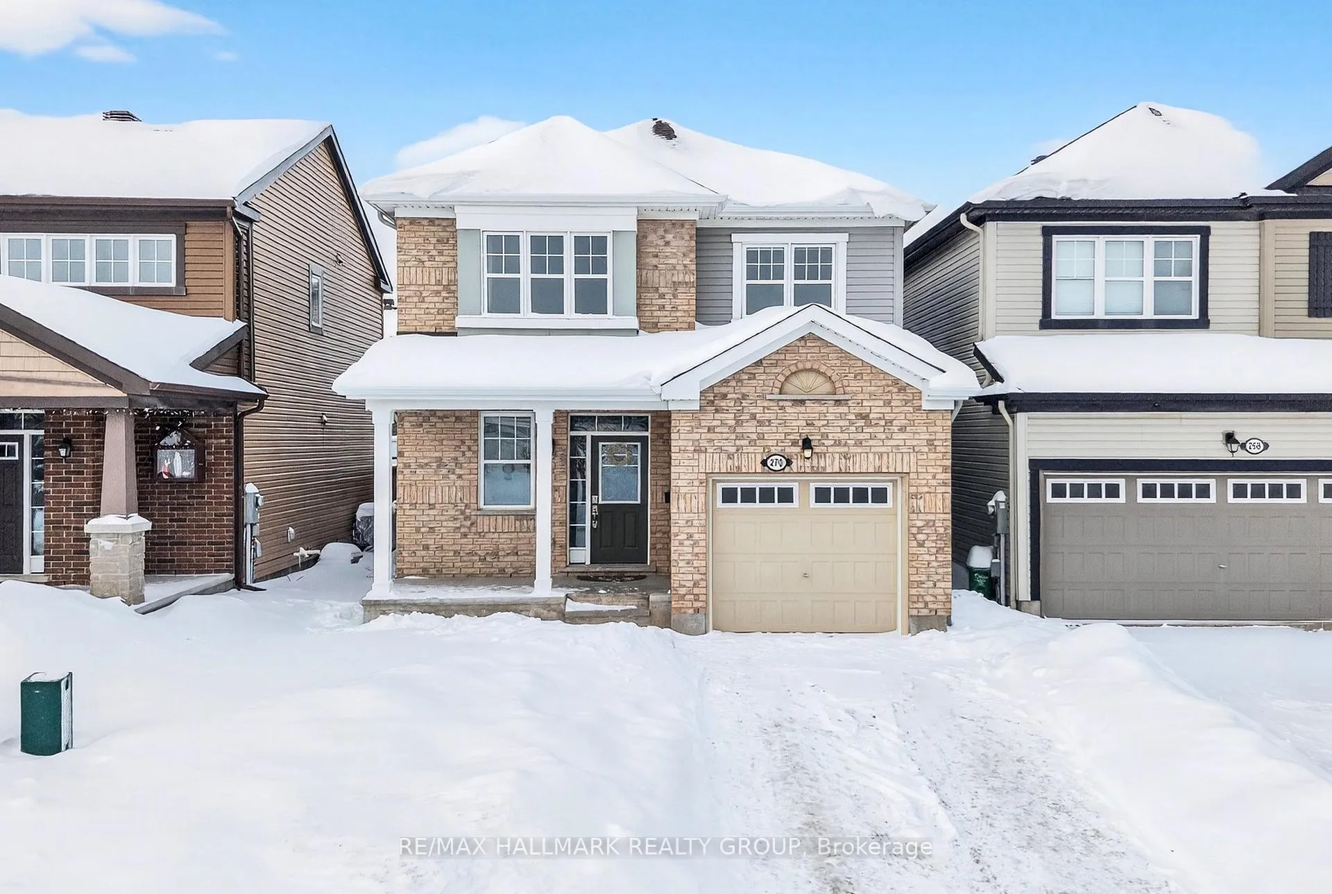 Front of 270 Des Soldats Riendeau Street
